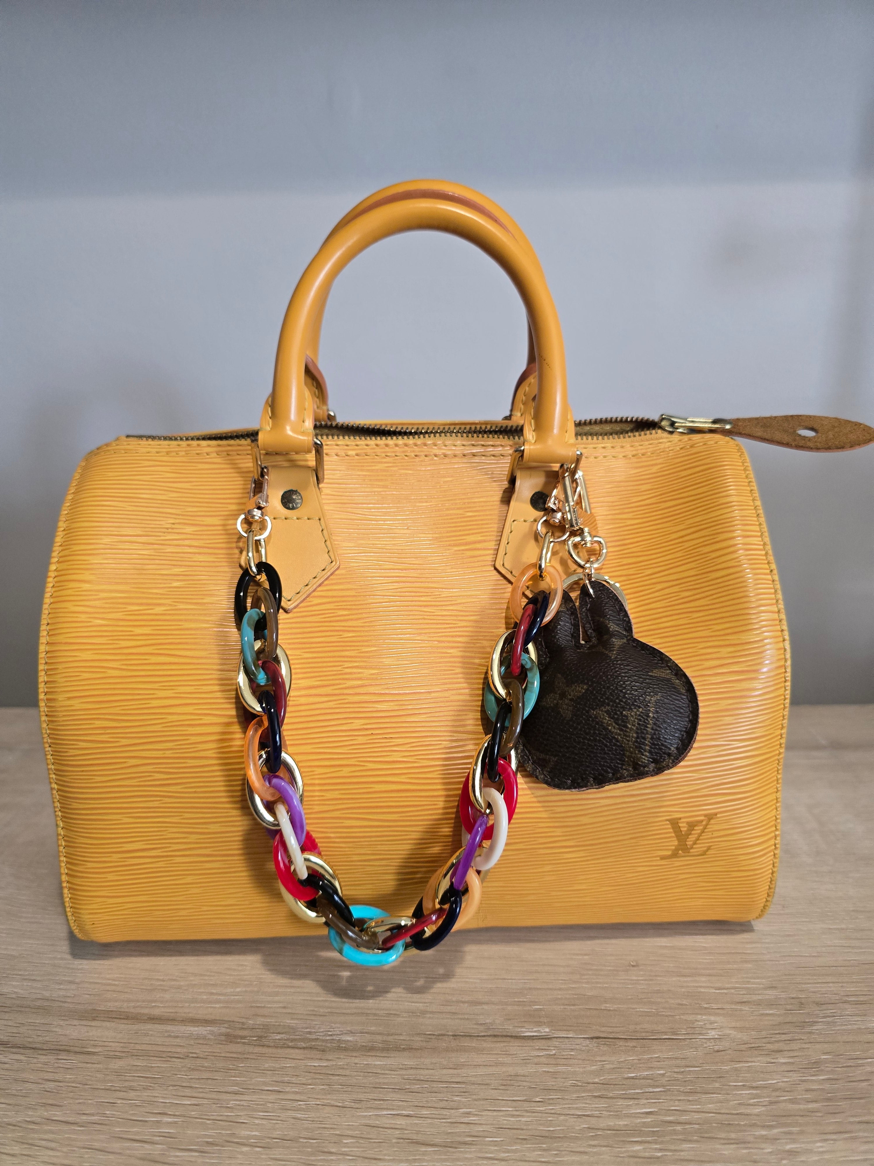 Louis Vuitton Epi Speedy 25 — Yellow
