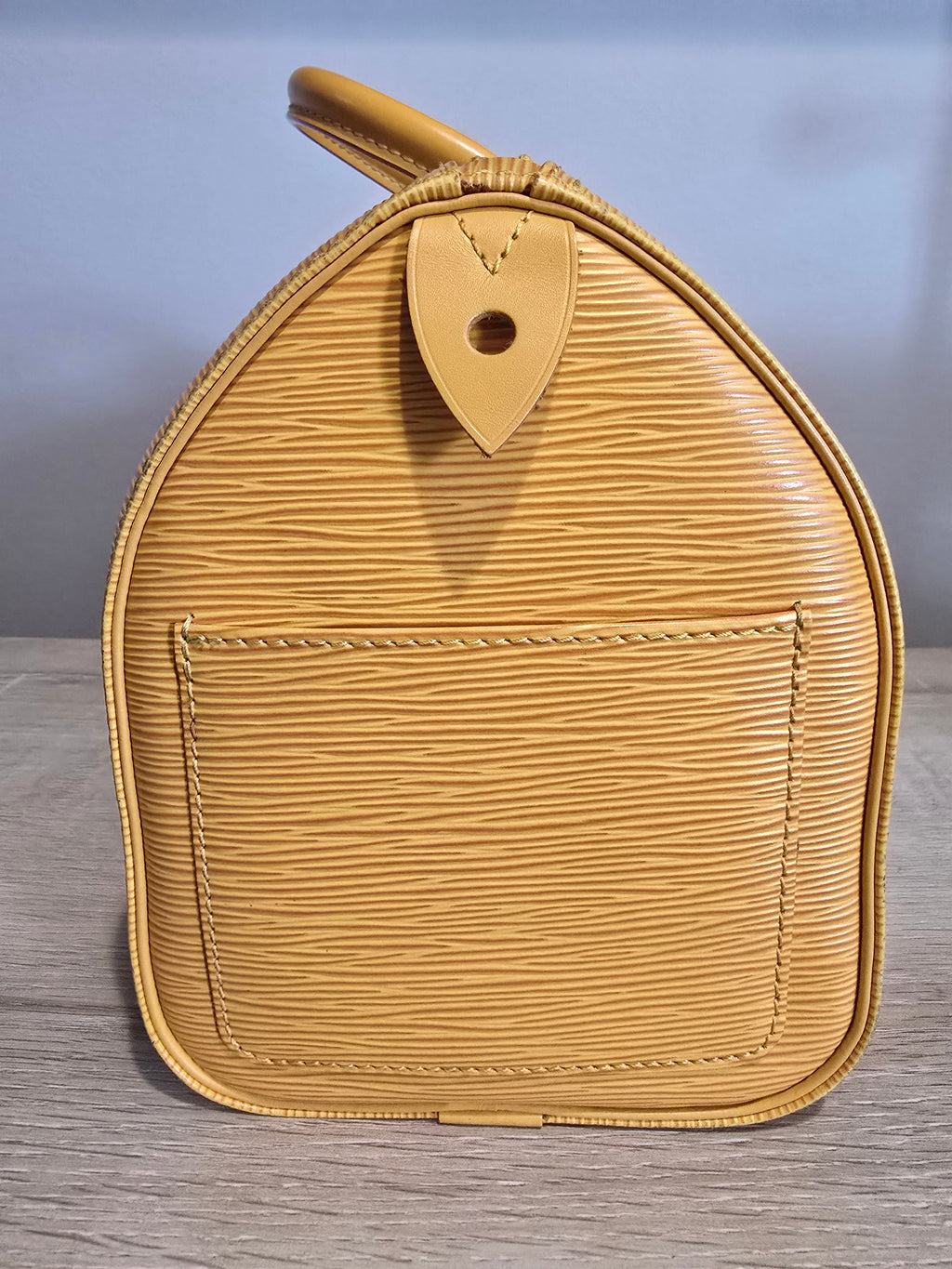 Louis Vuitton Epi Speedy 25 — Yellow