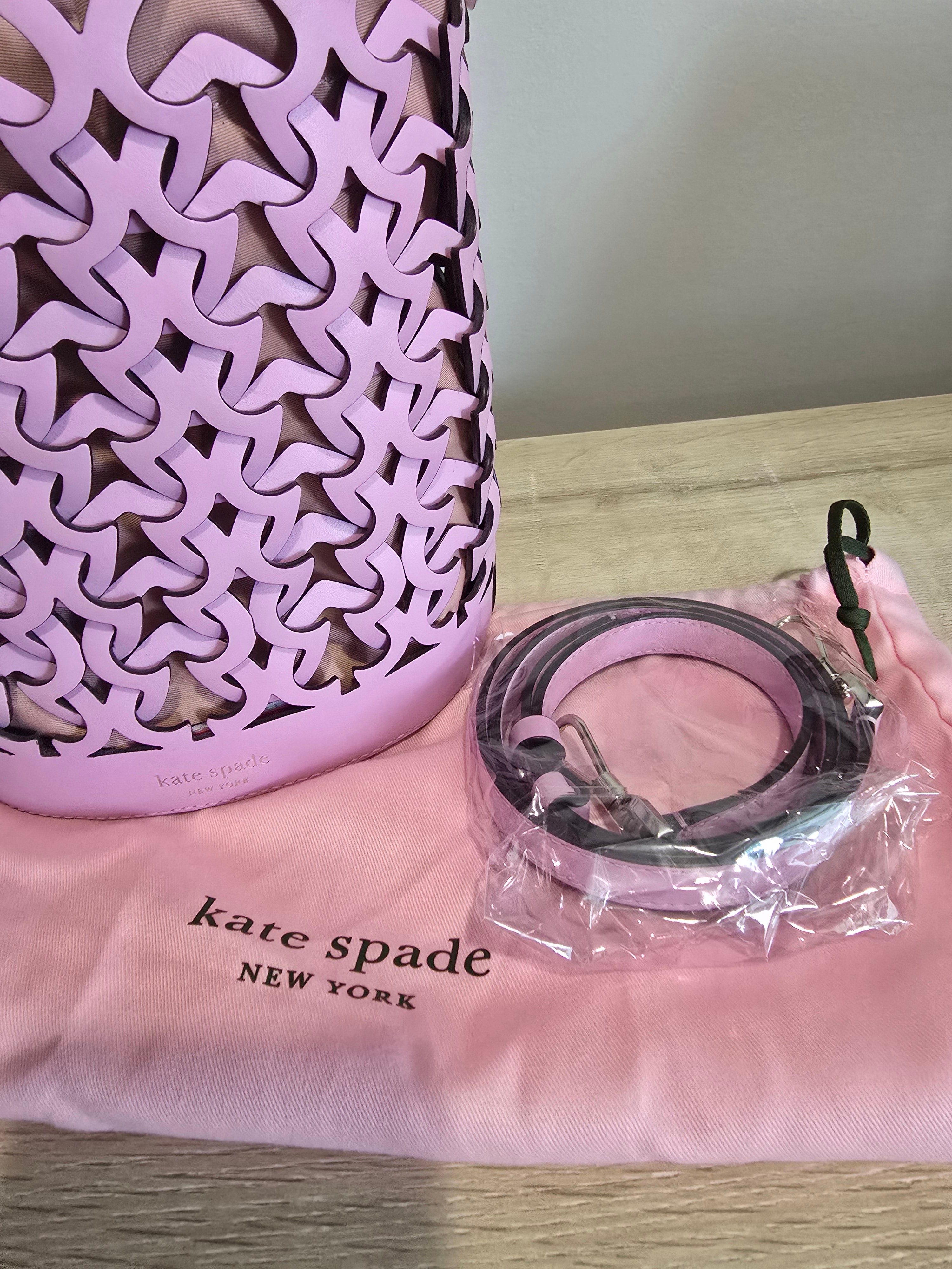 Kate Spade Dorie Small Bucket Bag — Purple