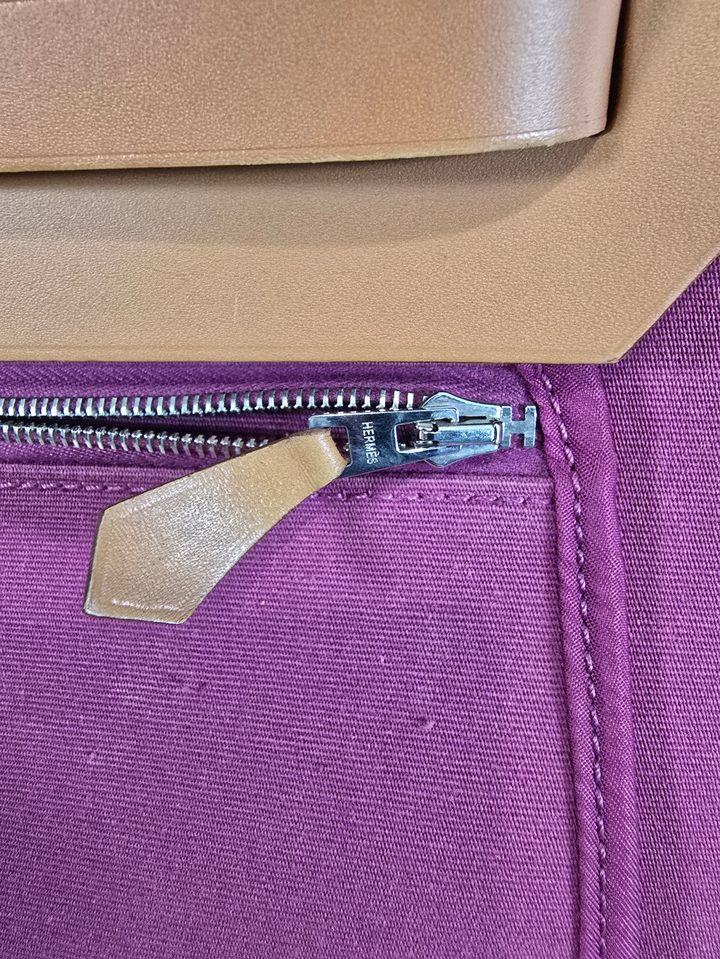 Hermès Herbag Zip 39 Purple