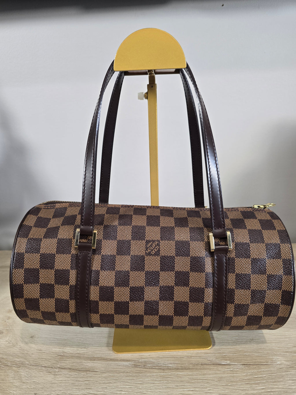 Louis Vuitton Damier Ebene Papillon PM with Mini Pouch