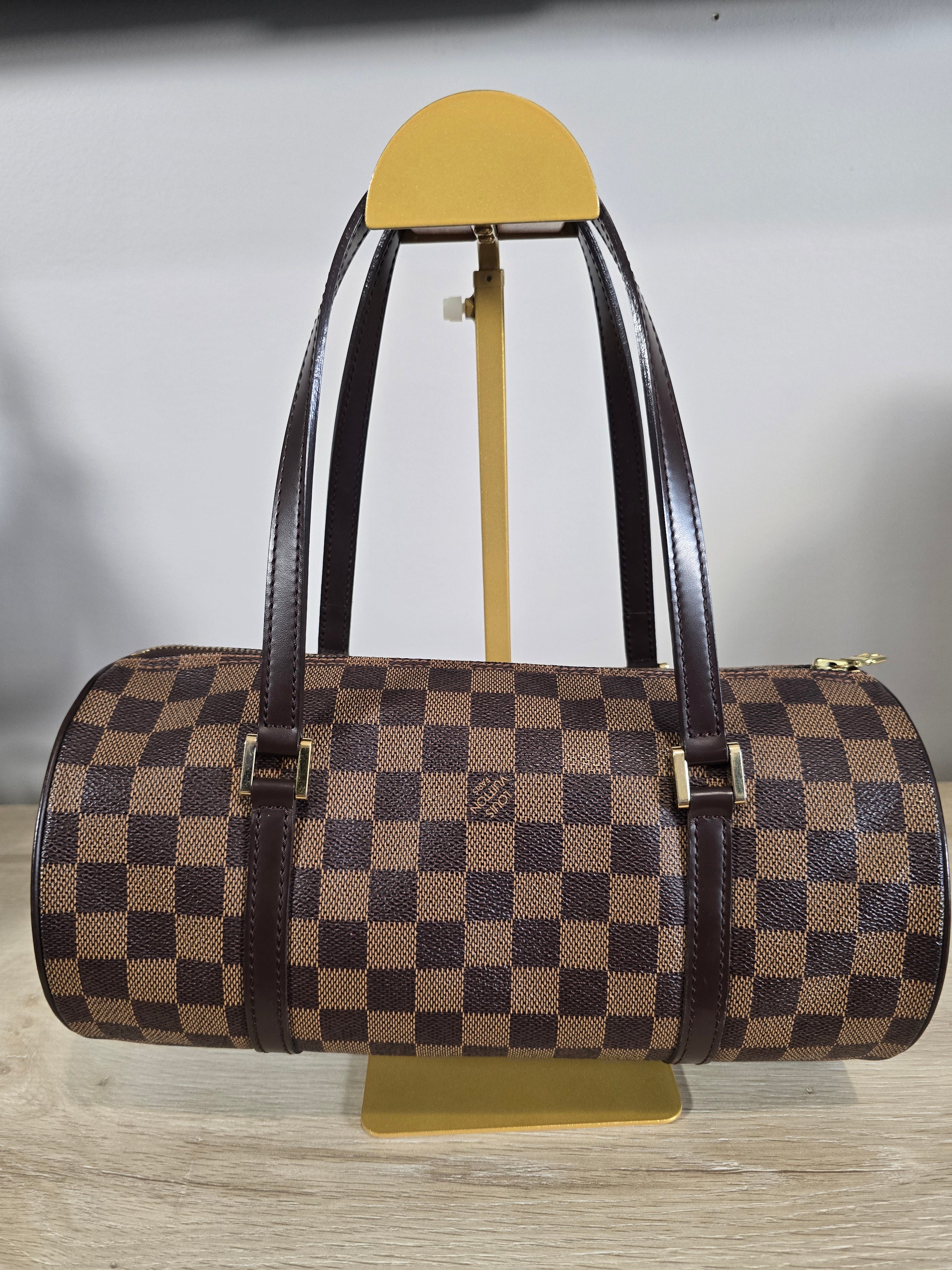 Louis Vuitton Damier Ebene Papillon PM with Mini Pouch