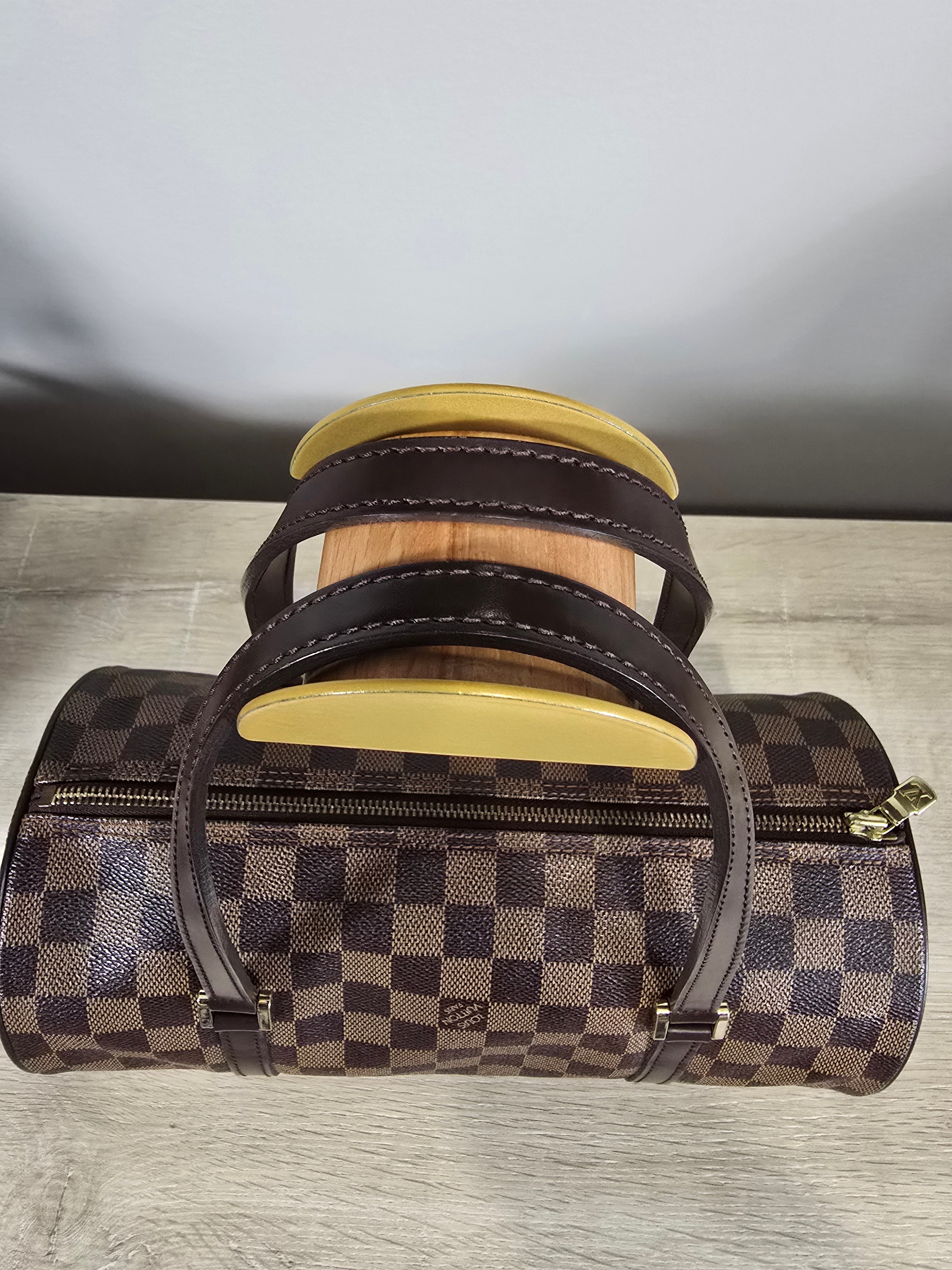 Louis Vuitton Damier Ebene Papillon PM with Mini Pouch