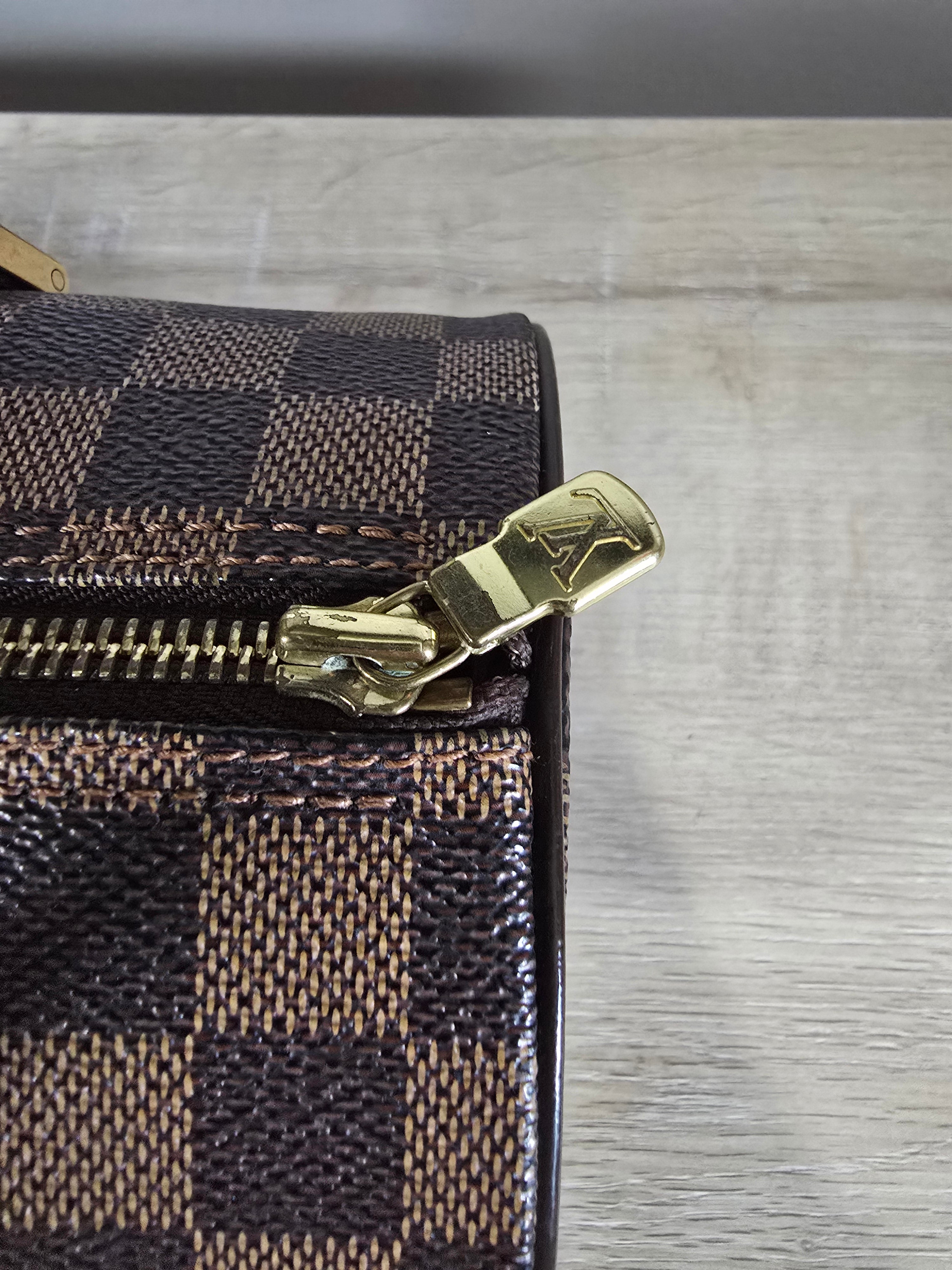 Louis Vuitton Damier Ebene Papillon PM with Mini Pouch