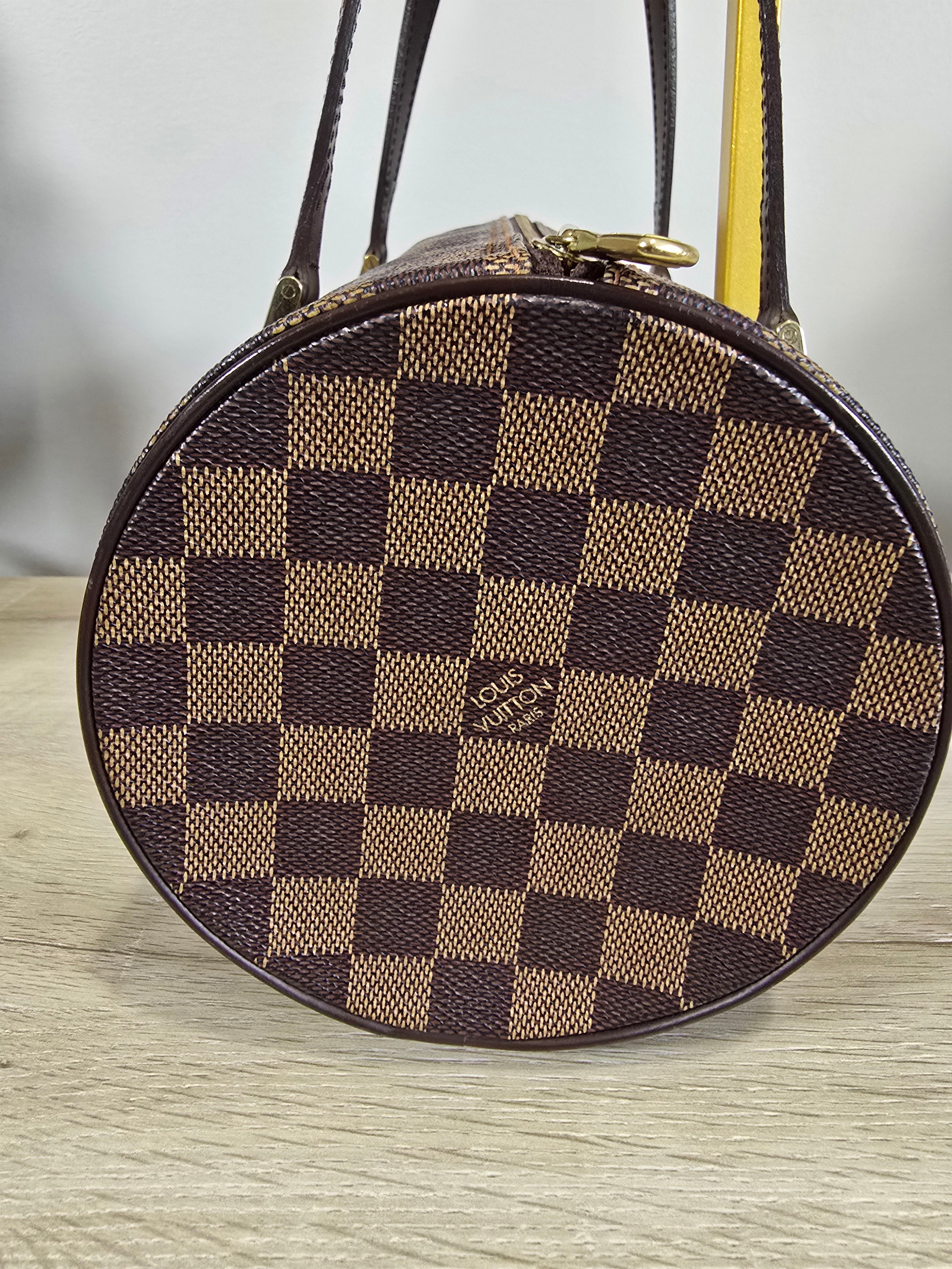 Louis Vuitton Damier Ebene Papillon PM with Mini Pouch