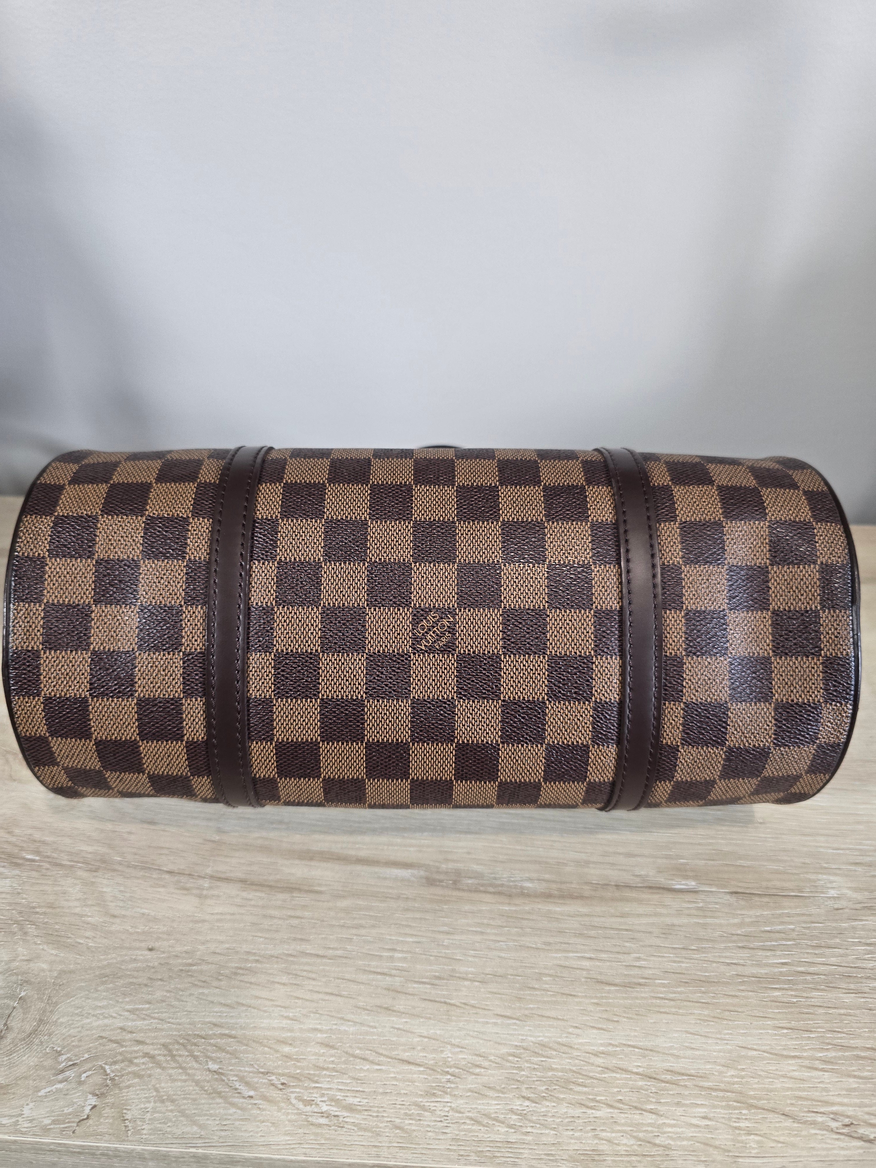 Louis Vuitton Damier Ebene Papillon PM with Mini Pouch