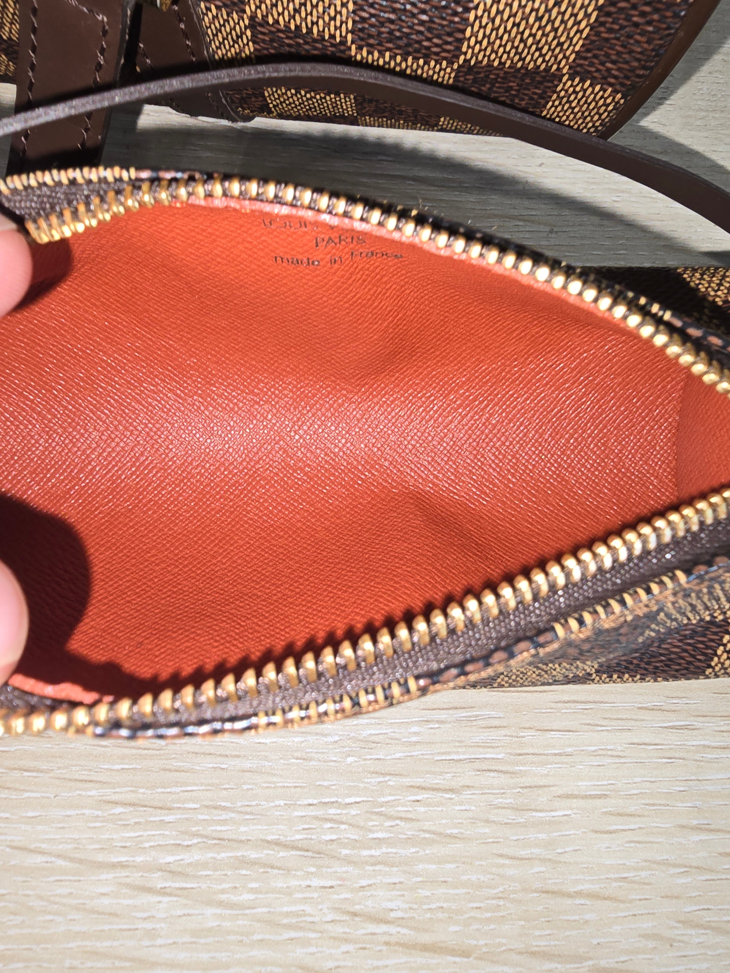 Louis Vuitton Damier Ebene Papillon PM with Mini Pouch