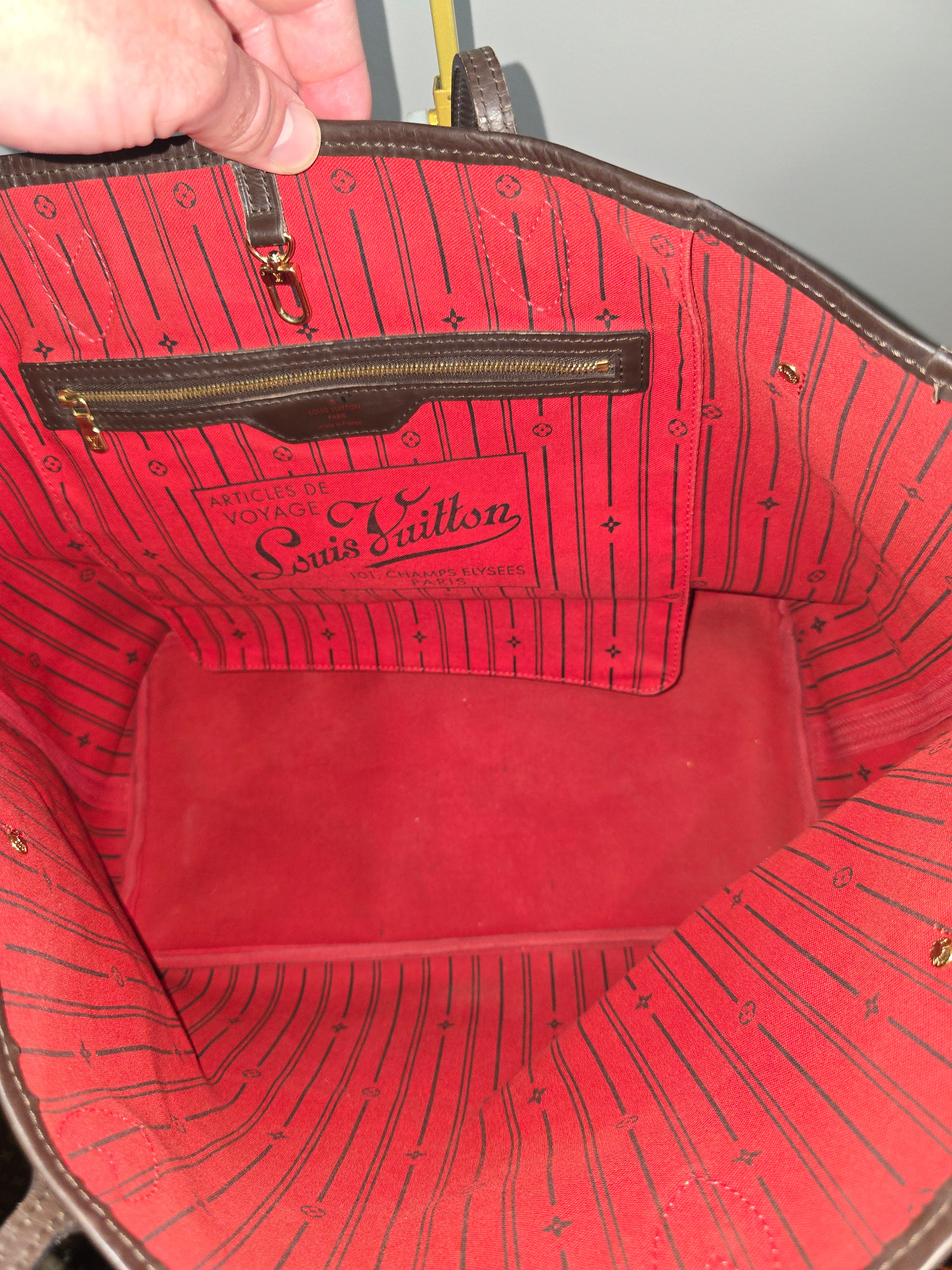 Louis Vuitton Damier Ebene Neverfull GM