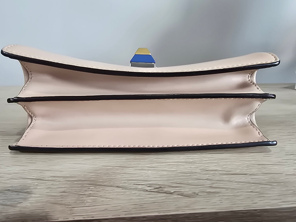 Fendi Kan I Leather Crossbody Bag