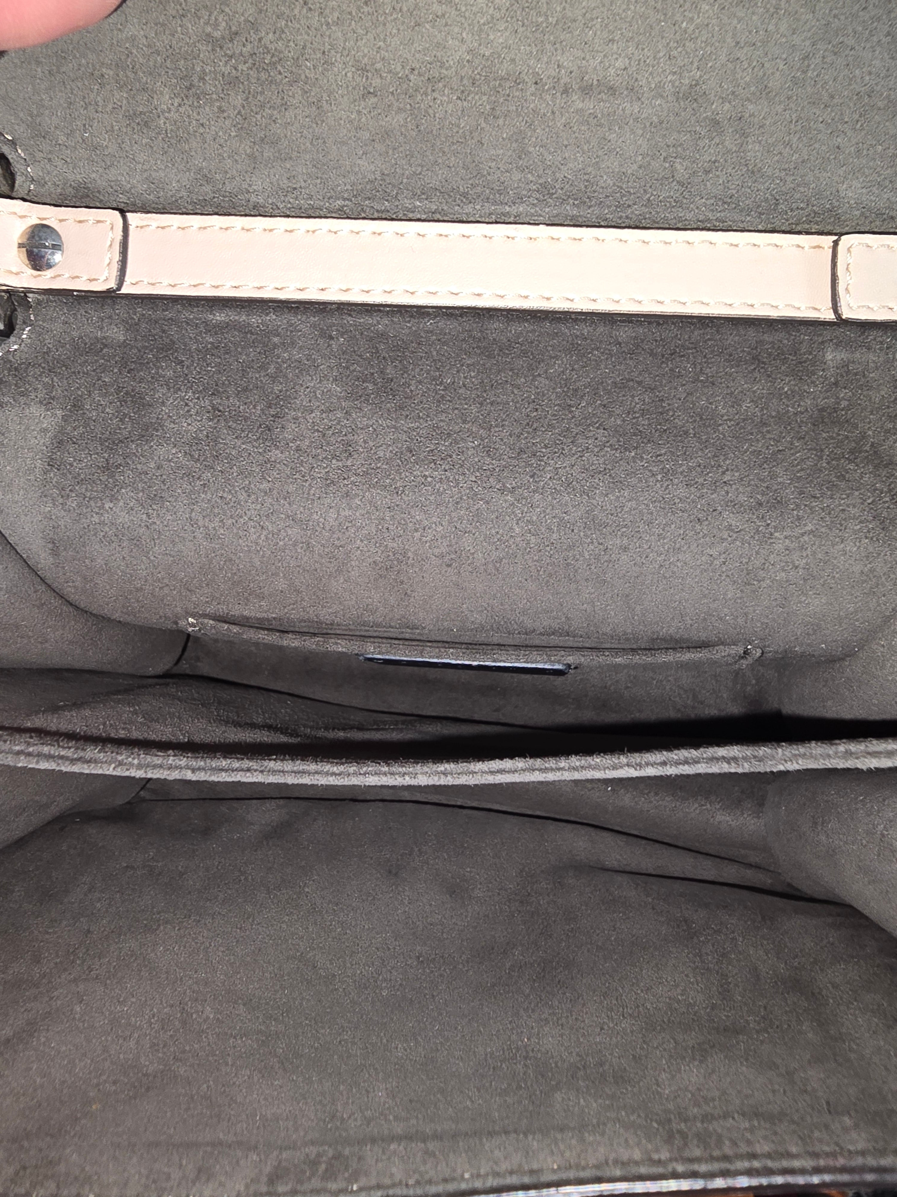 Fendi Kan I Leather Crossbody Bag