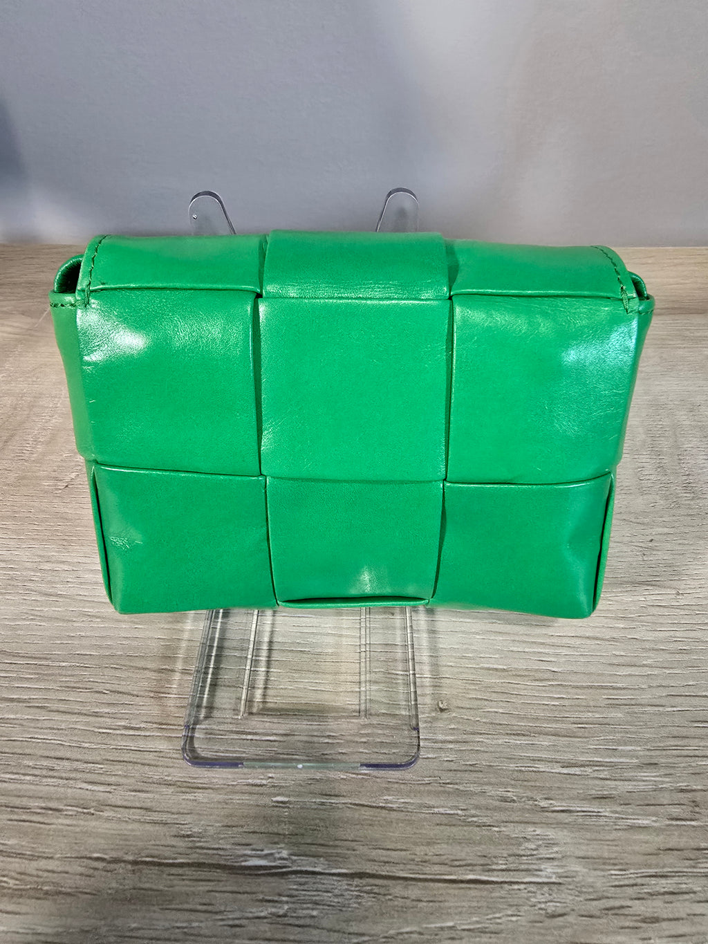 Bottega Veneta Candy Cassette Mini Bag Green