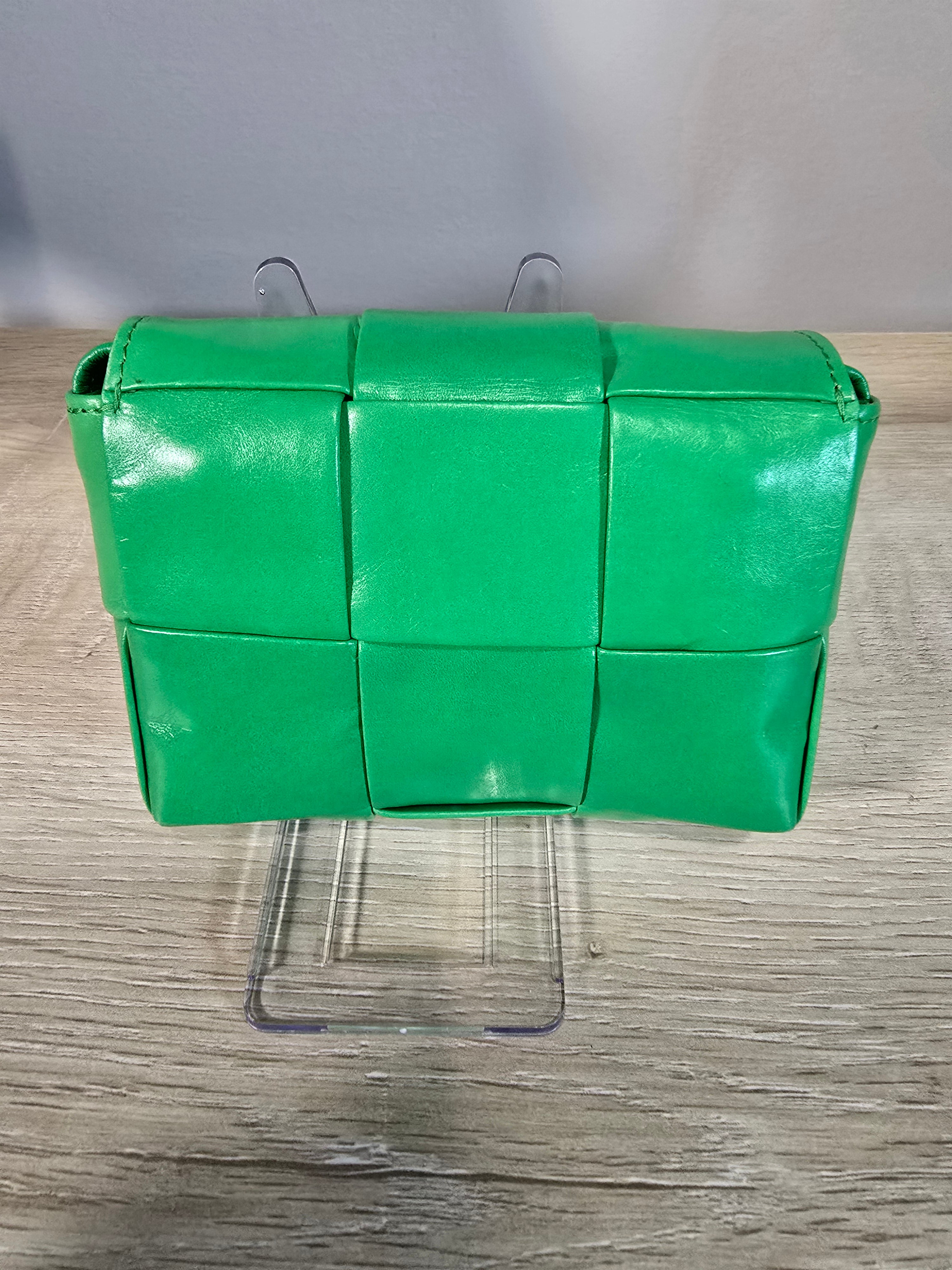 Bottega Veneta Candy Cassette Mini Bag Green