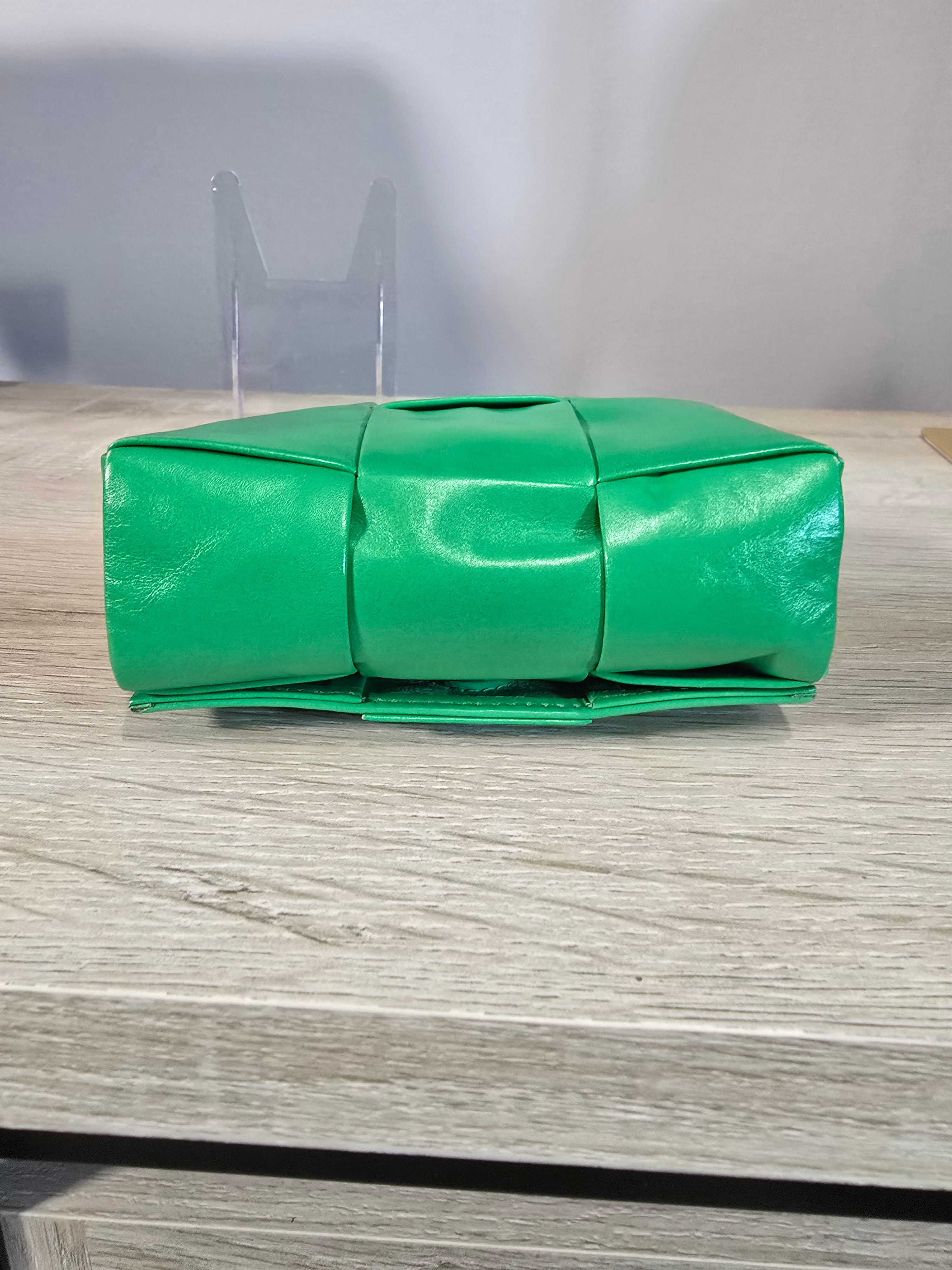 Bottega Veneta Candy Cassette Mini Bag Green