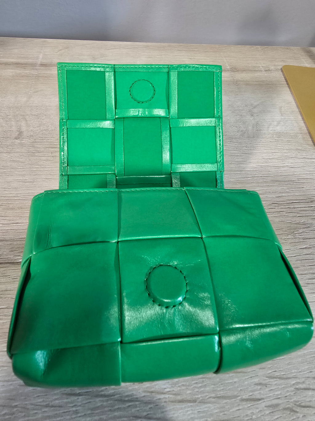 Bottega Veneta Candy Cassette Mini Bag Green