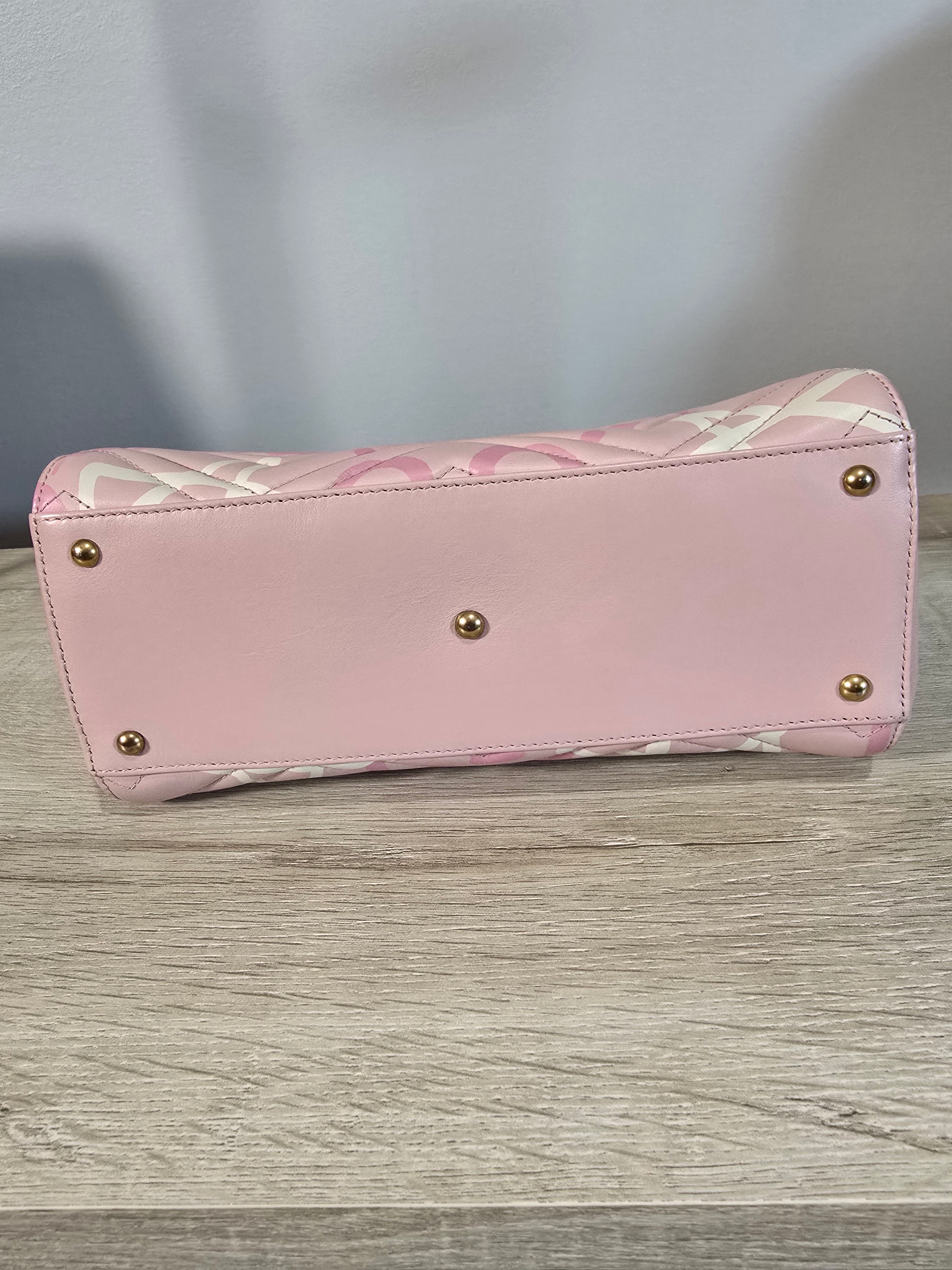 Gucci GucciGhost Small GG Marmont Shoulder Bag Pink Gold Hardware