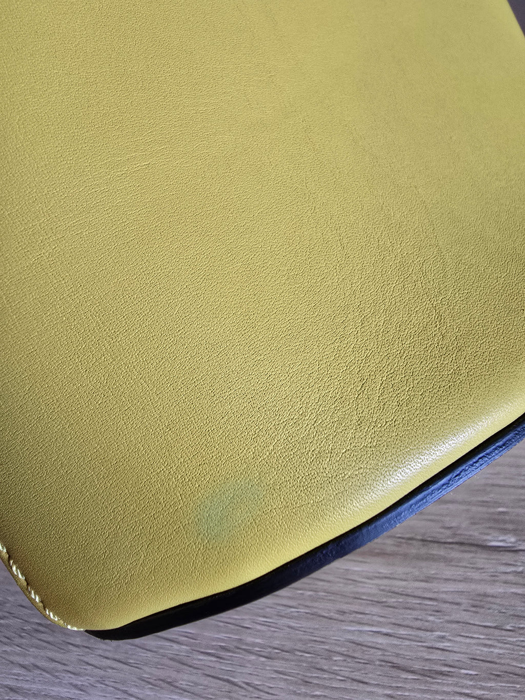 Burberry Small Leather Bucket Bag Yellow Gold Hardware