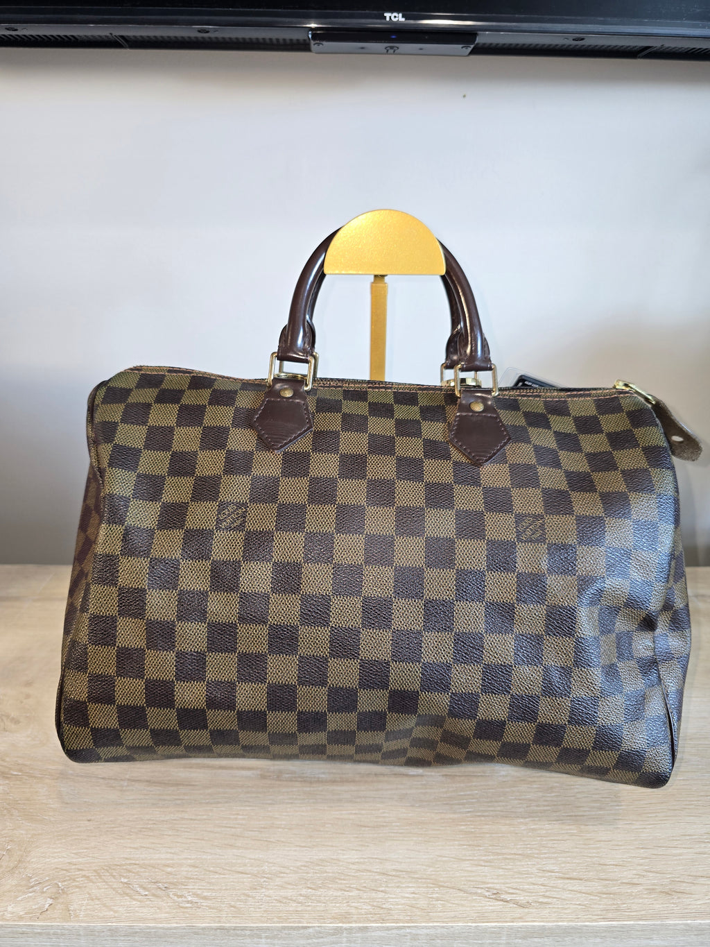 Louis Vuitton Speedy 35 Damier Ebene Canvas