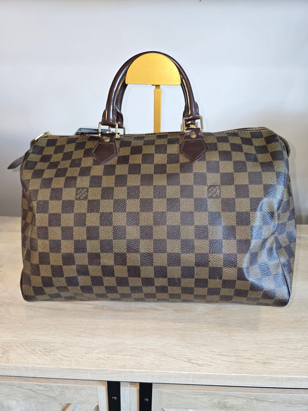 Louis Vuitton Speedy 35 Damier Ebene Canvas