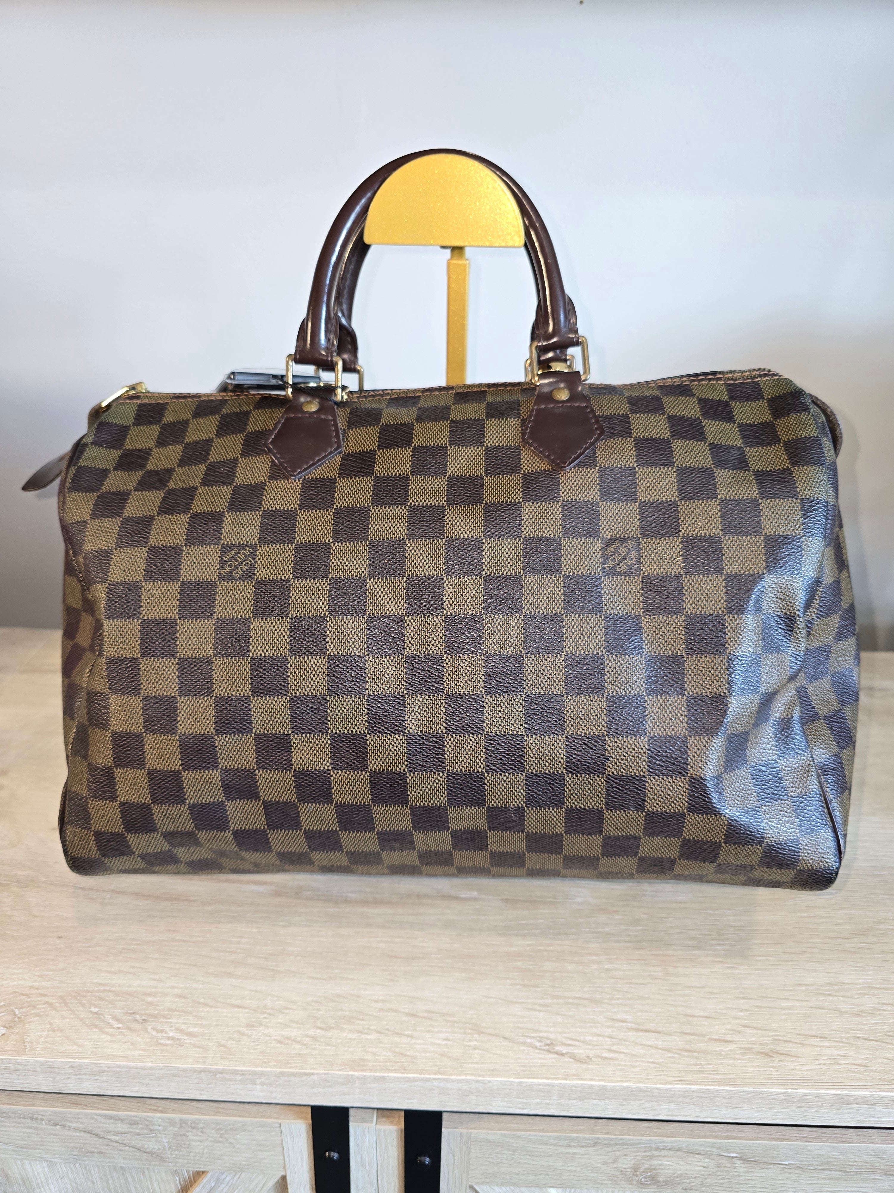 Louis Vuitton Speedy 35 Damier Ebene Canvas