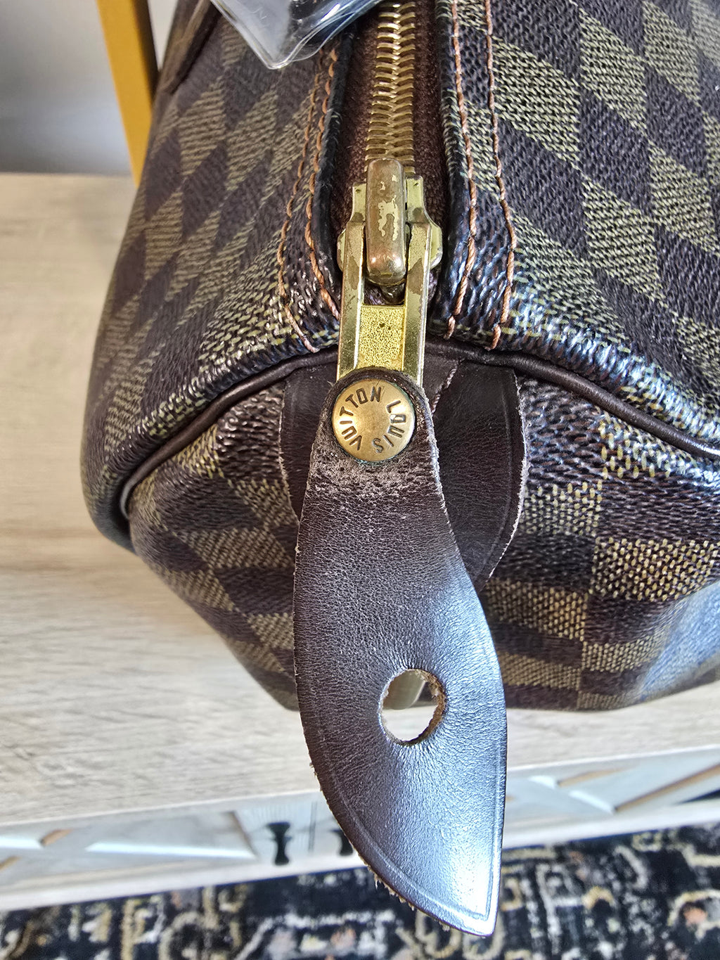Louis Vuitton Speedy 35 Damier Ebene Canvas