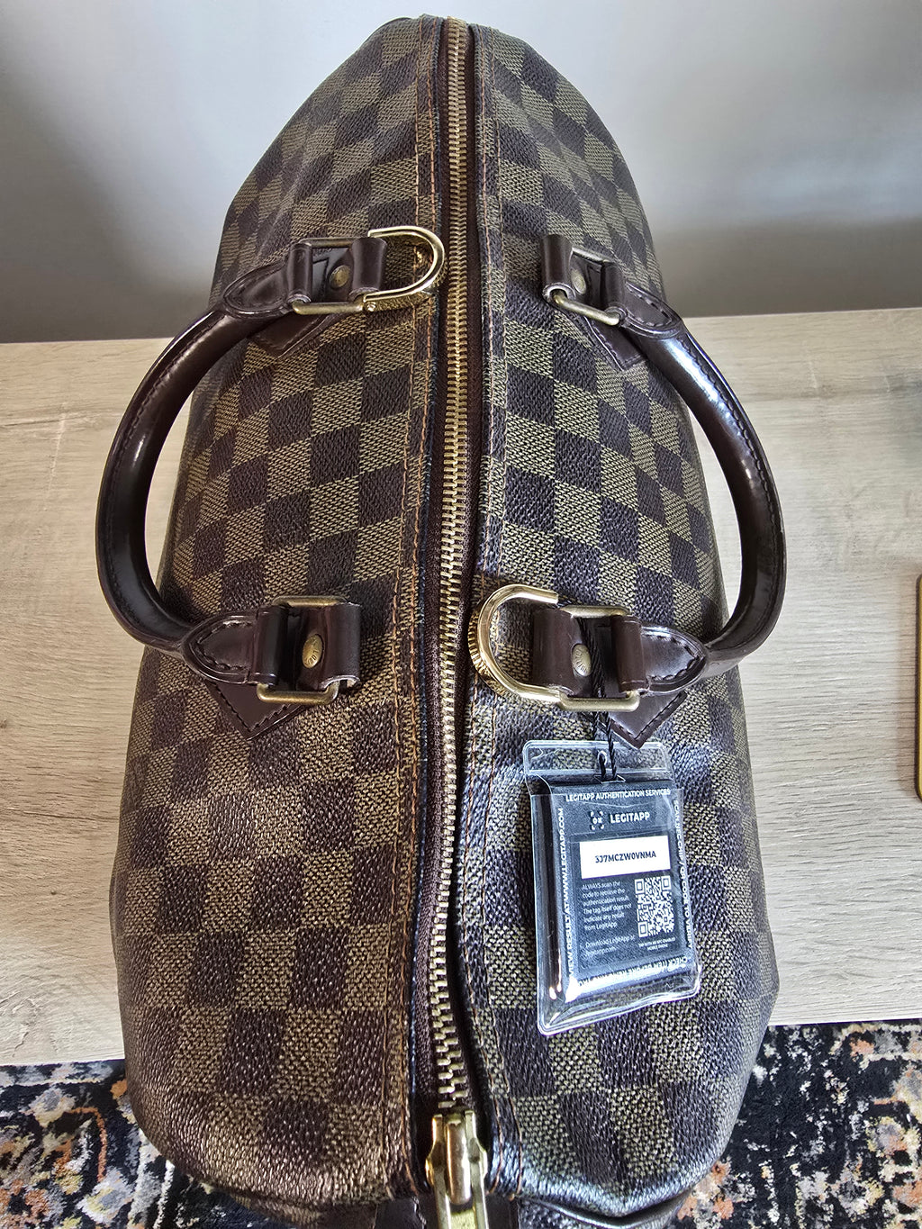 Louis Vuitton Speedy 35 Damier Ebene Canvas