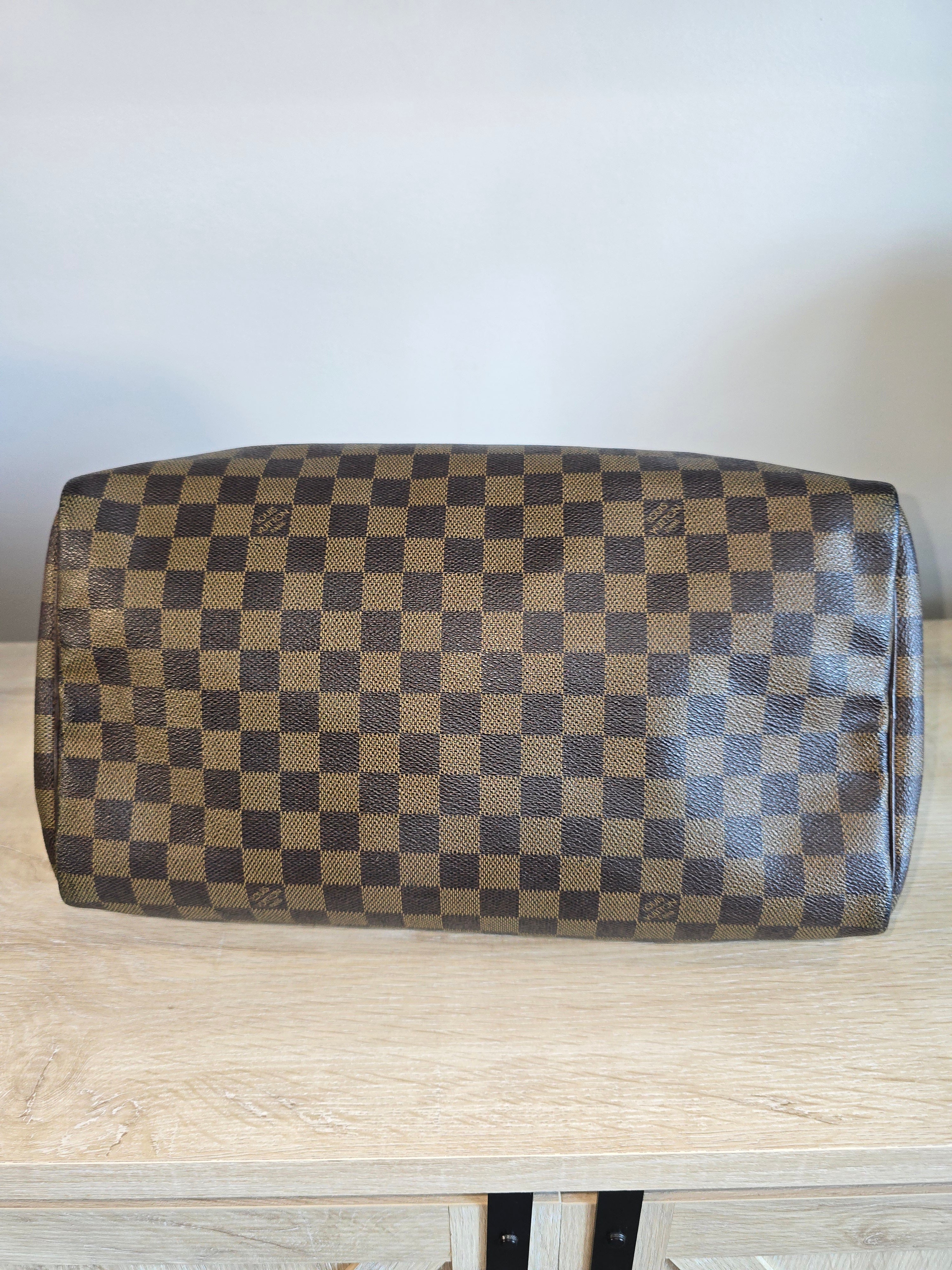 Louis Vuitton Speedy 35 Damier Ebene Canvas