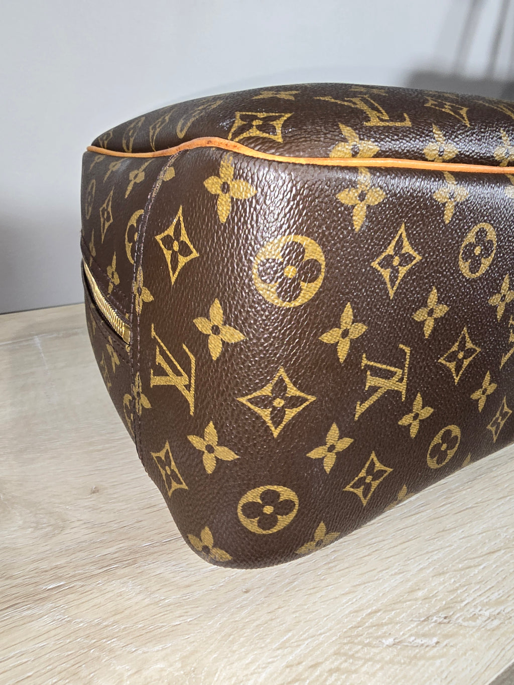 Louis Vuitton Deauville Monogram Canvas Tote Bag