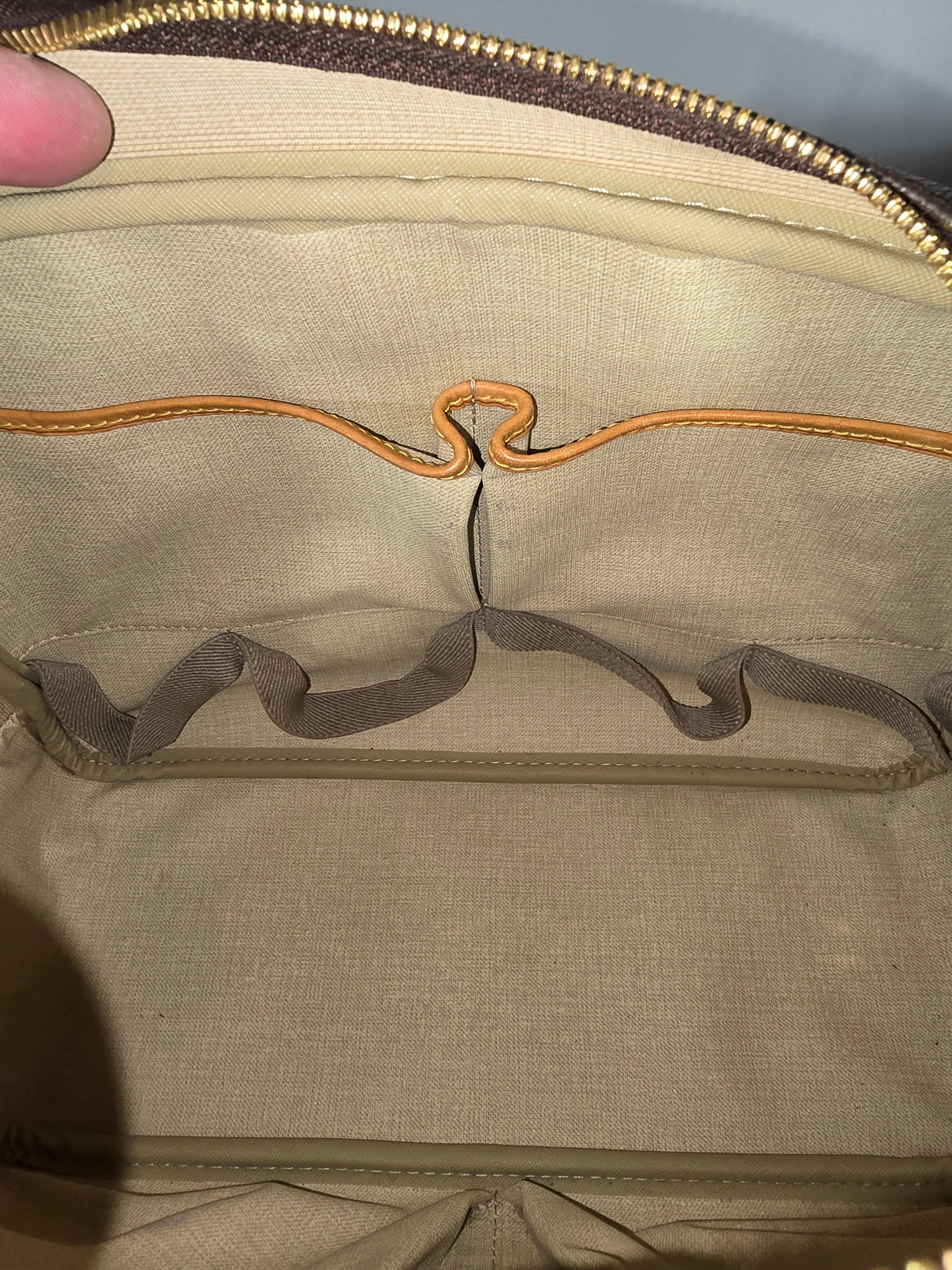 Louis Vuitton Deauville Monogram Canvas Tote Bag