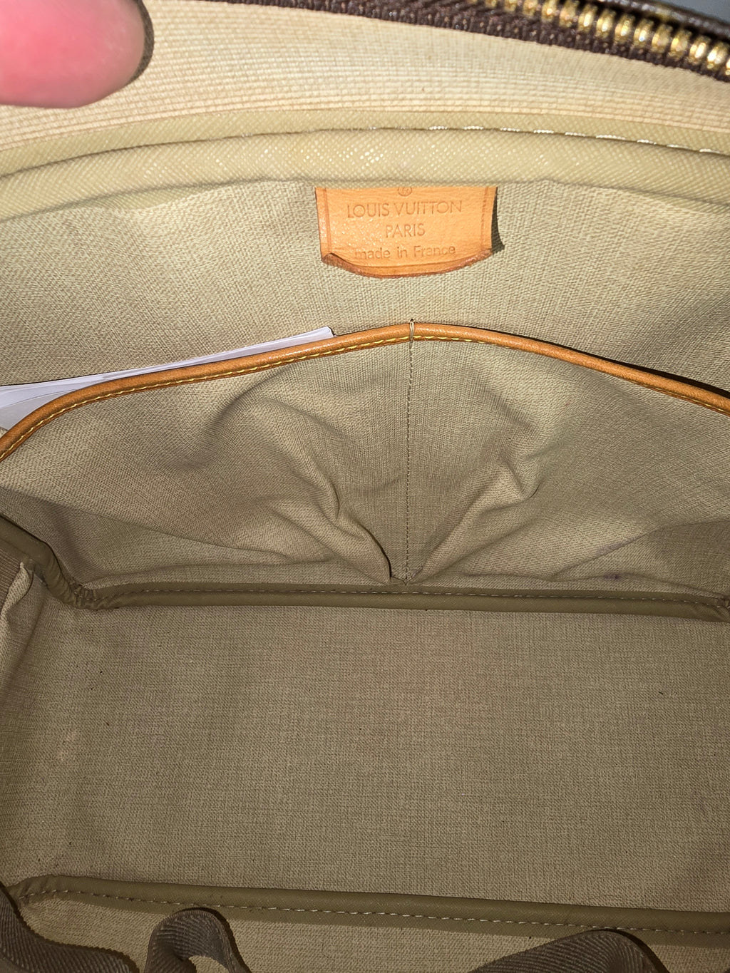Louis Vuitton Deauville Monogram Canvas Tote Bag