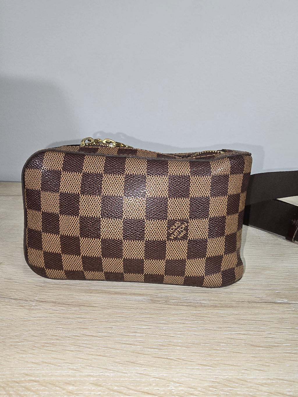 Louis Vuitton Geronimos Belt Bag Damier Ebene Canvas