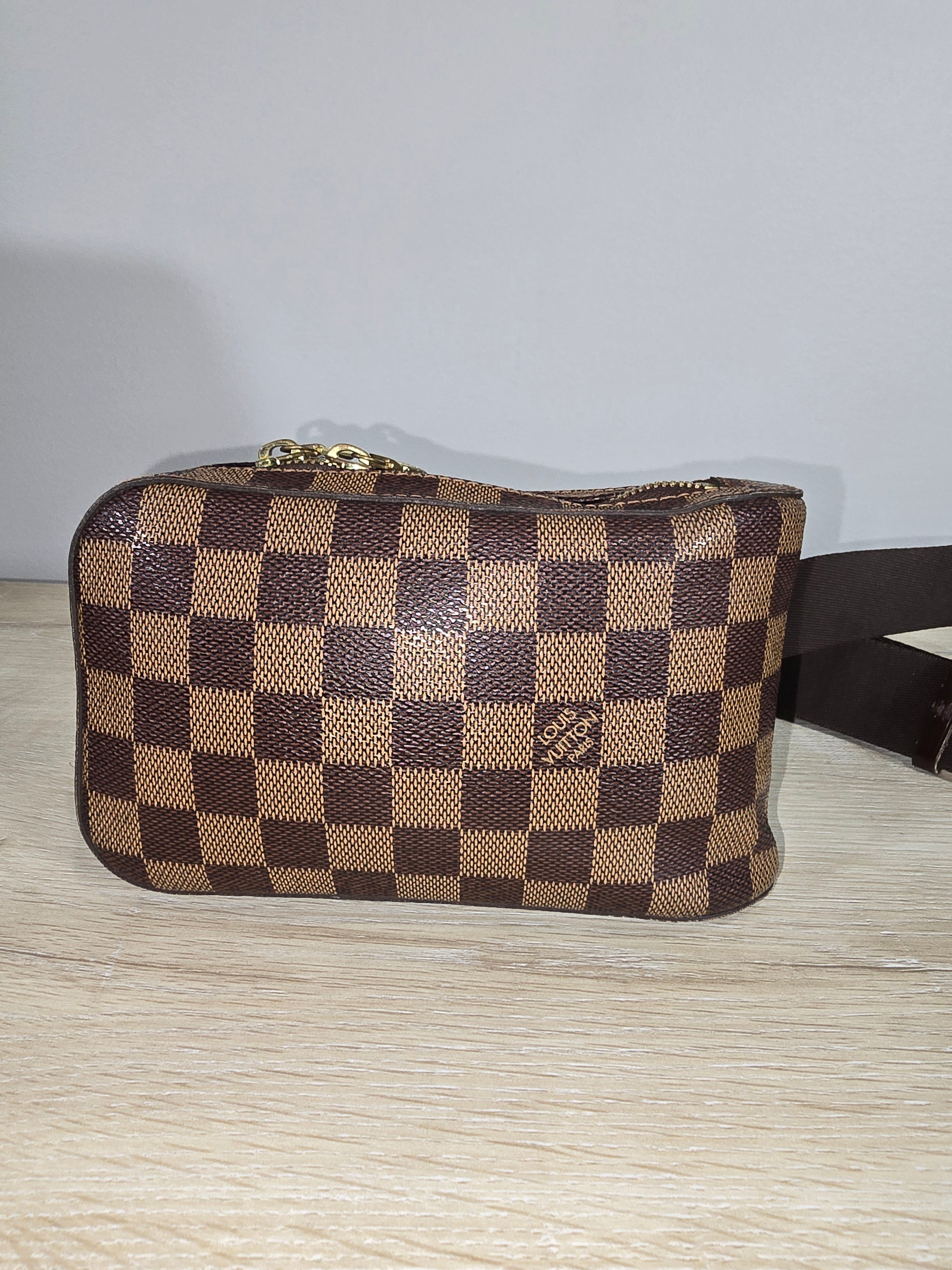 Louis Vuitton Geronimos Belt Bag Damier Ebene Canvas