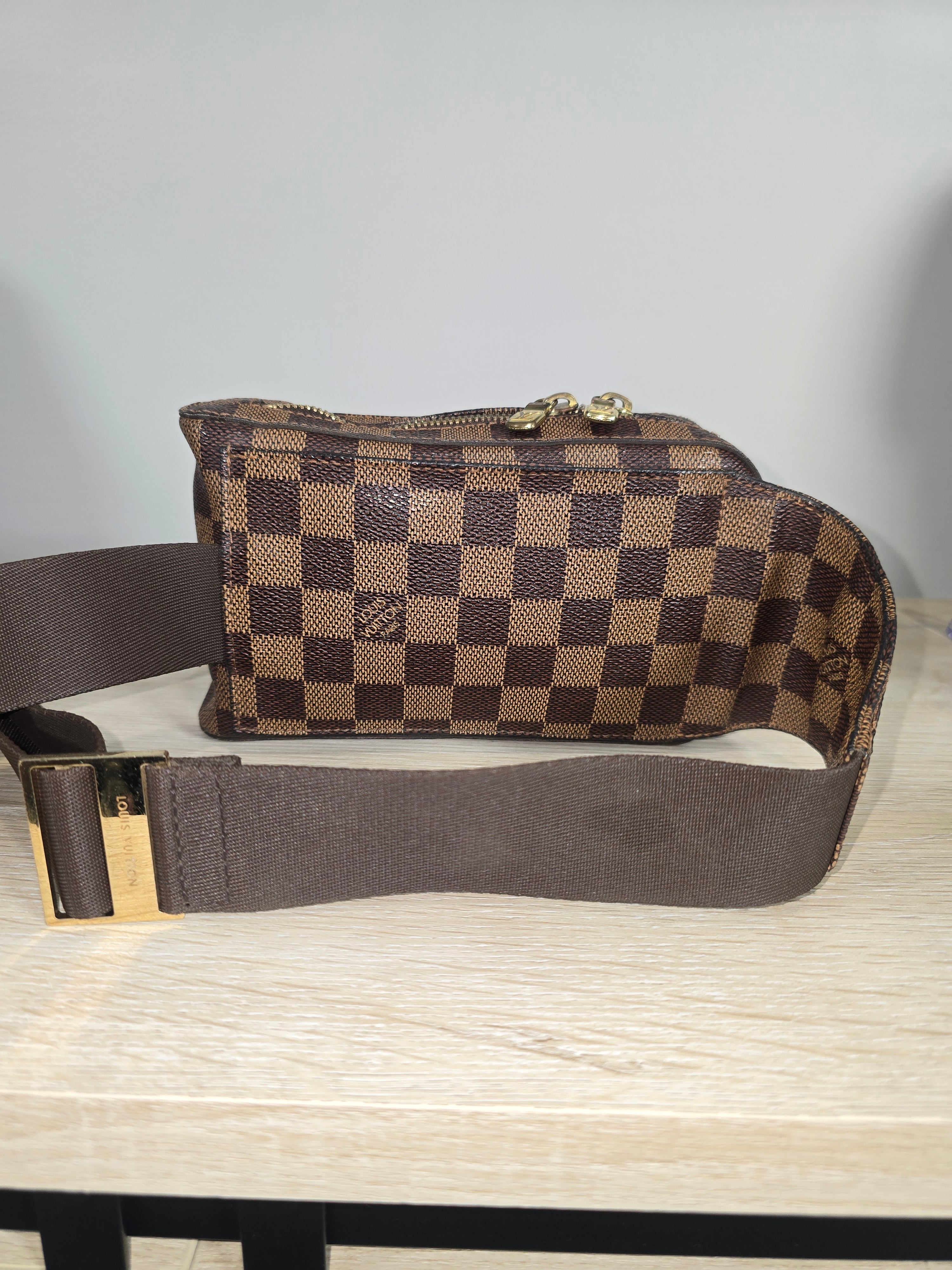 Louis Vuitton Geronimos Belt Bag Damier Ebene Canvas