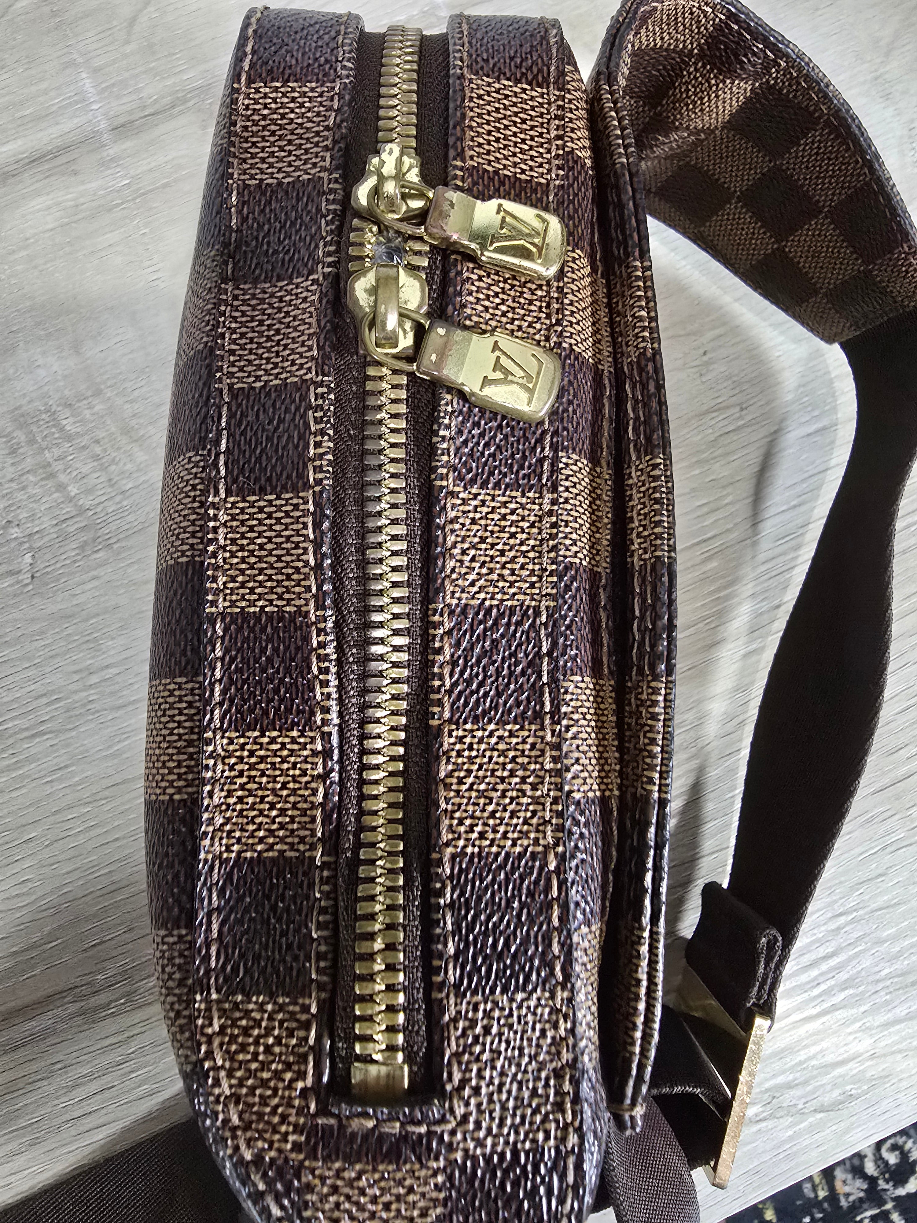 Louis Vuitton Geronimos Belt Bag Damier Ebene Canvas