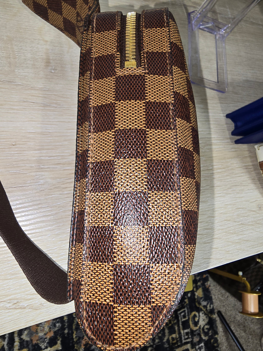 Louis Vuitton Geronimos Belt Bag Damier Ebene Canvas