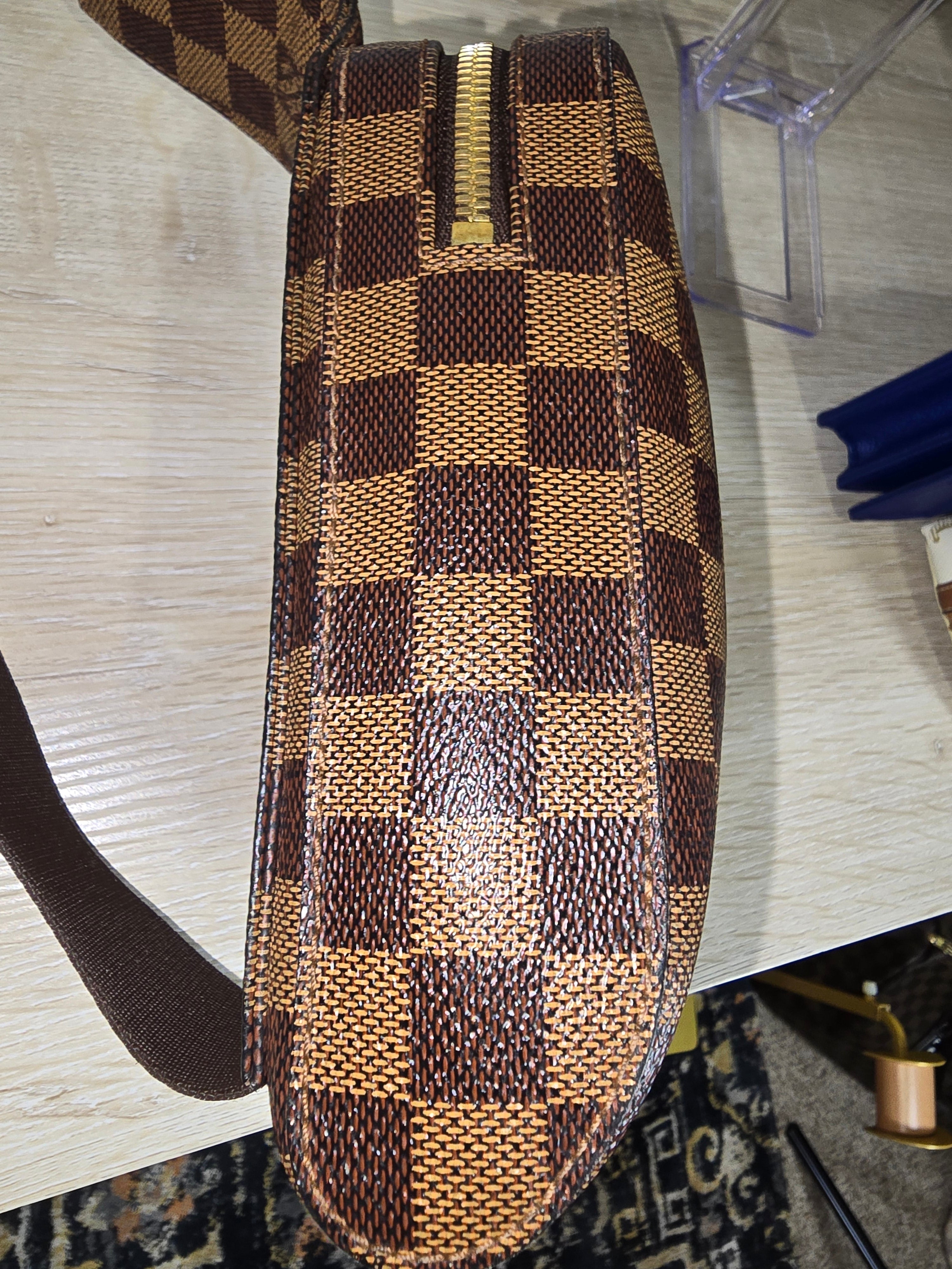 Louis Vuitton Geronimos Belt Bag Damier Ebene Canvas