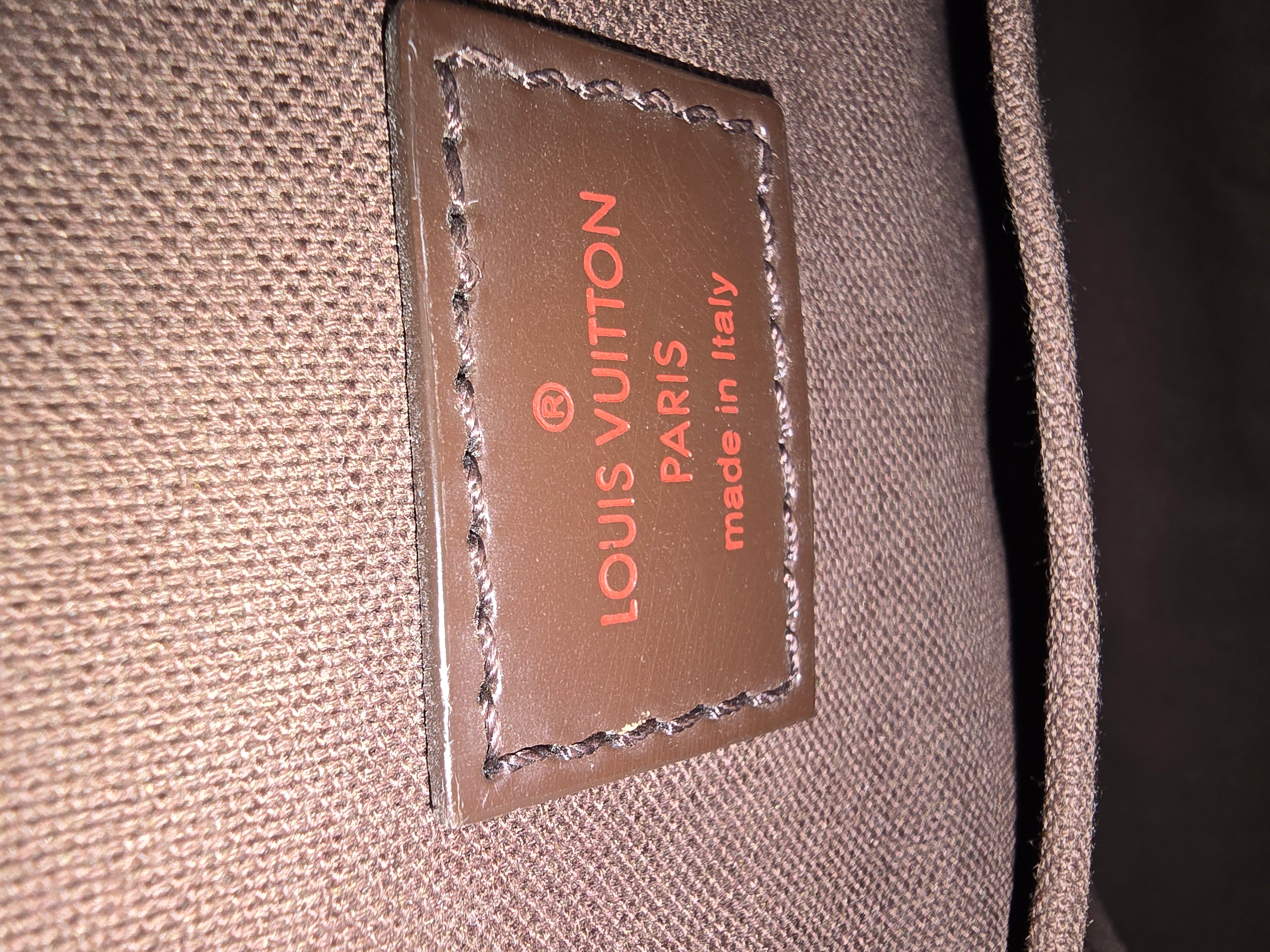 Louis Vuitton Melville Messenger Bag Damier Ebene Canvas
