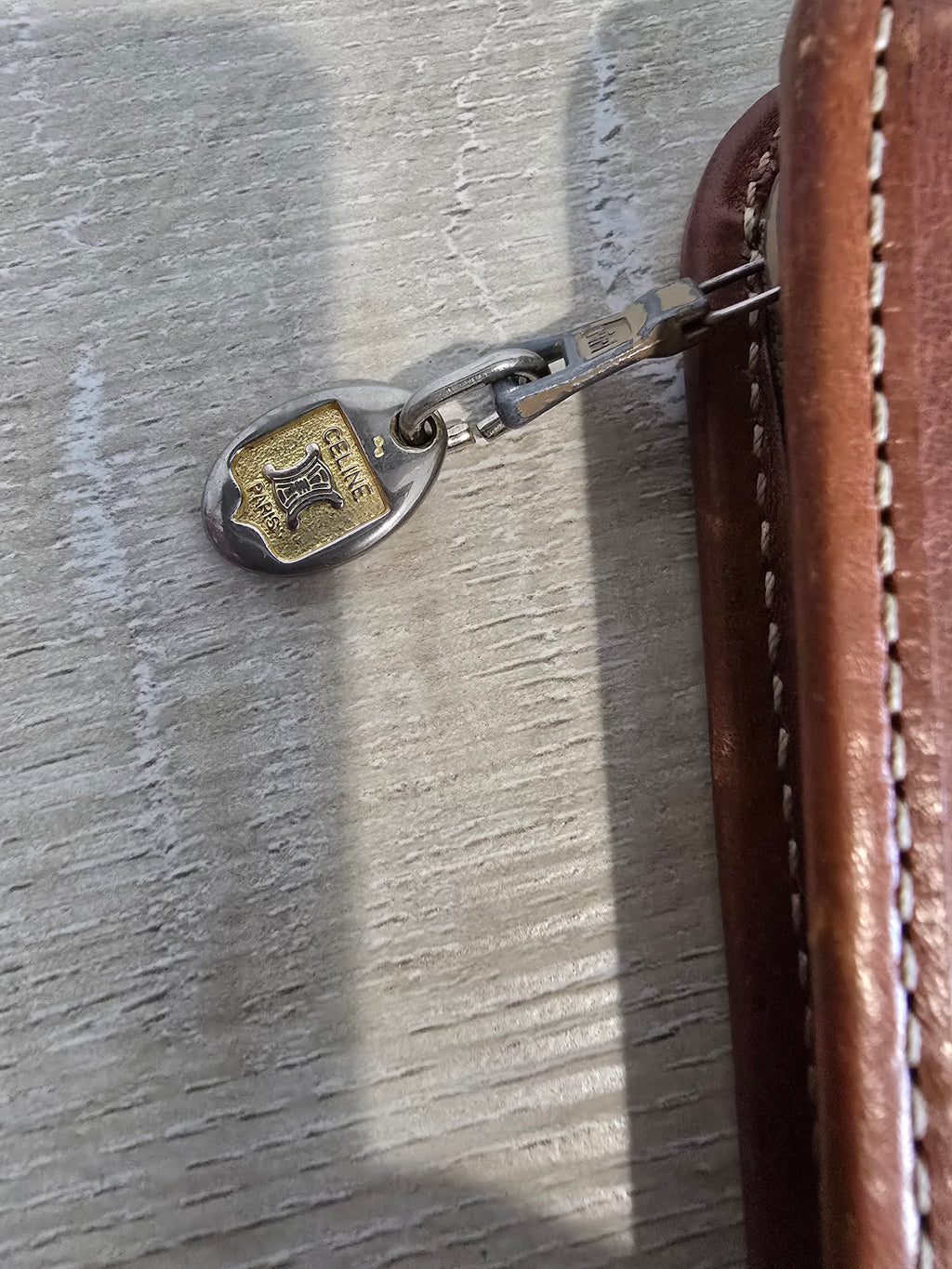 Céline Vintage Macadam Portfolio Clutch