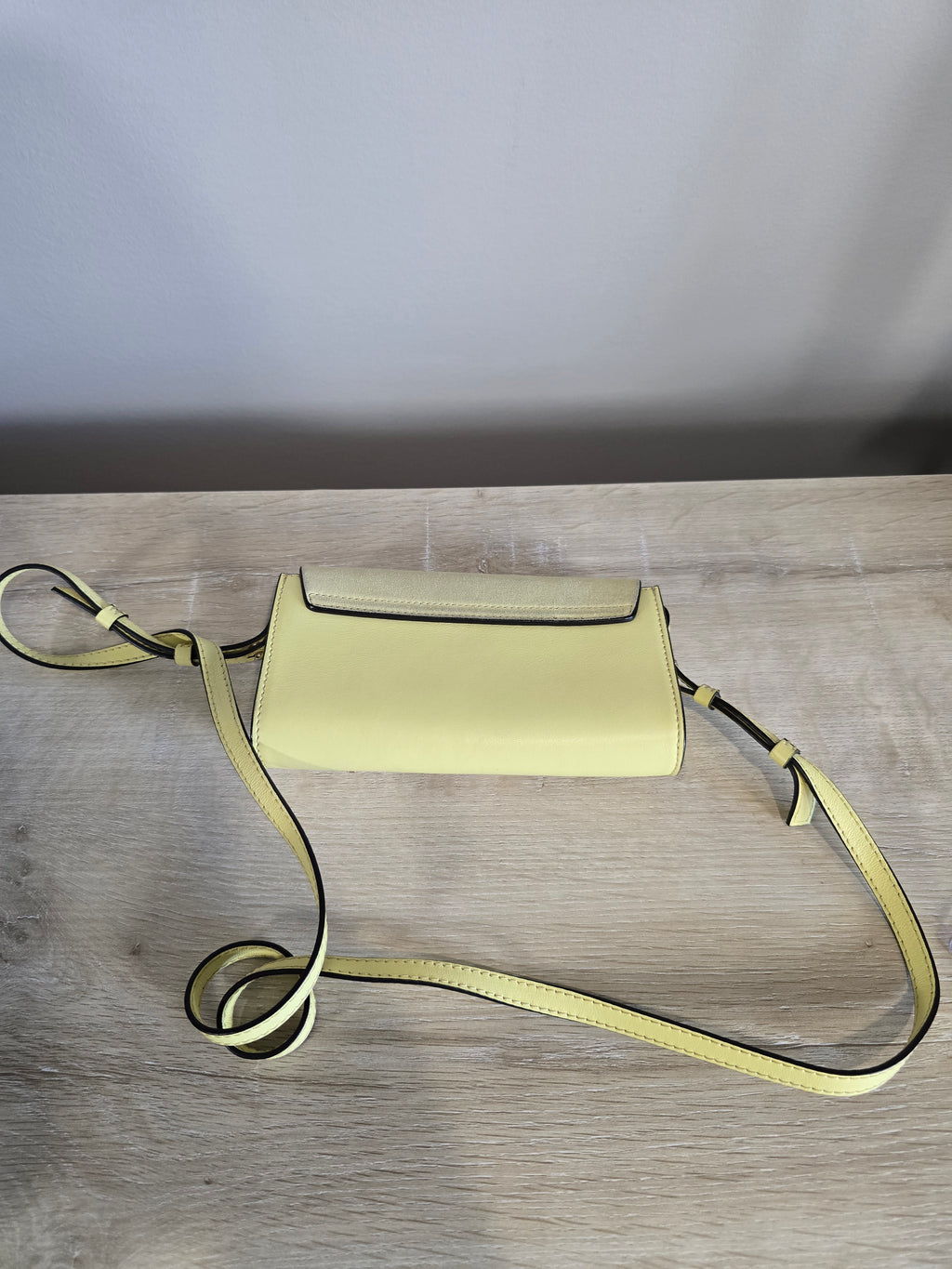 Chloé Faye Small Shoulder Bag — Lemonade Yellow