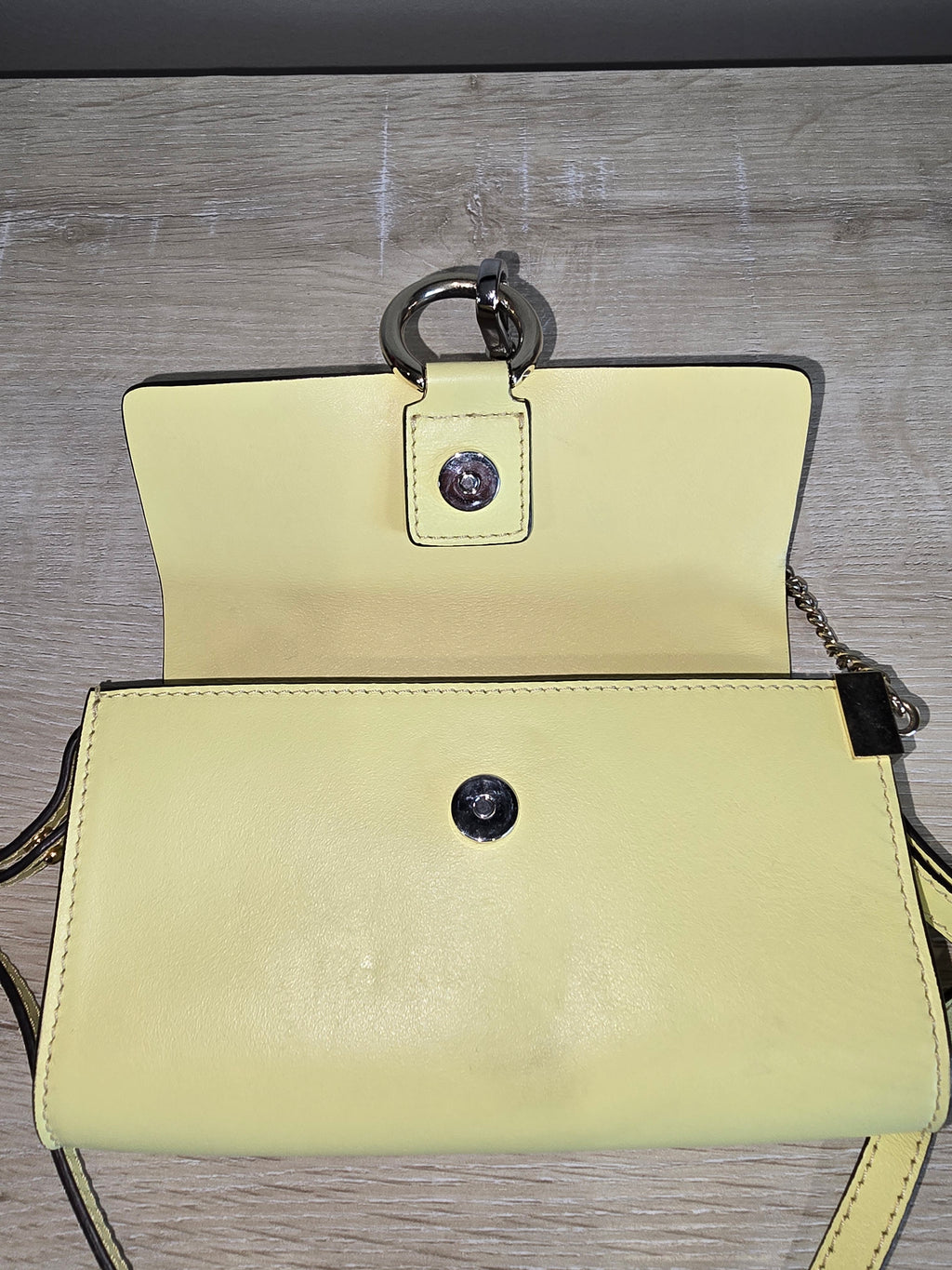 Chloé Faye Small Shoulder Bag — Lemonade Yellow