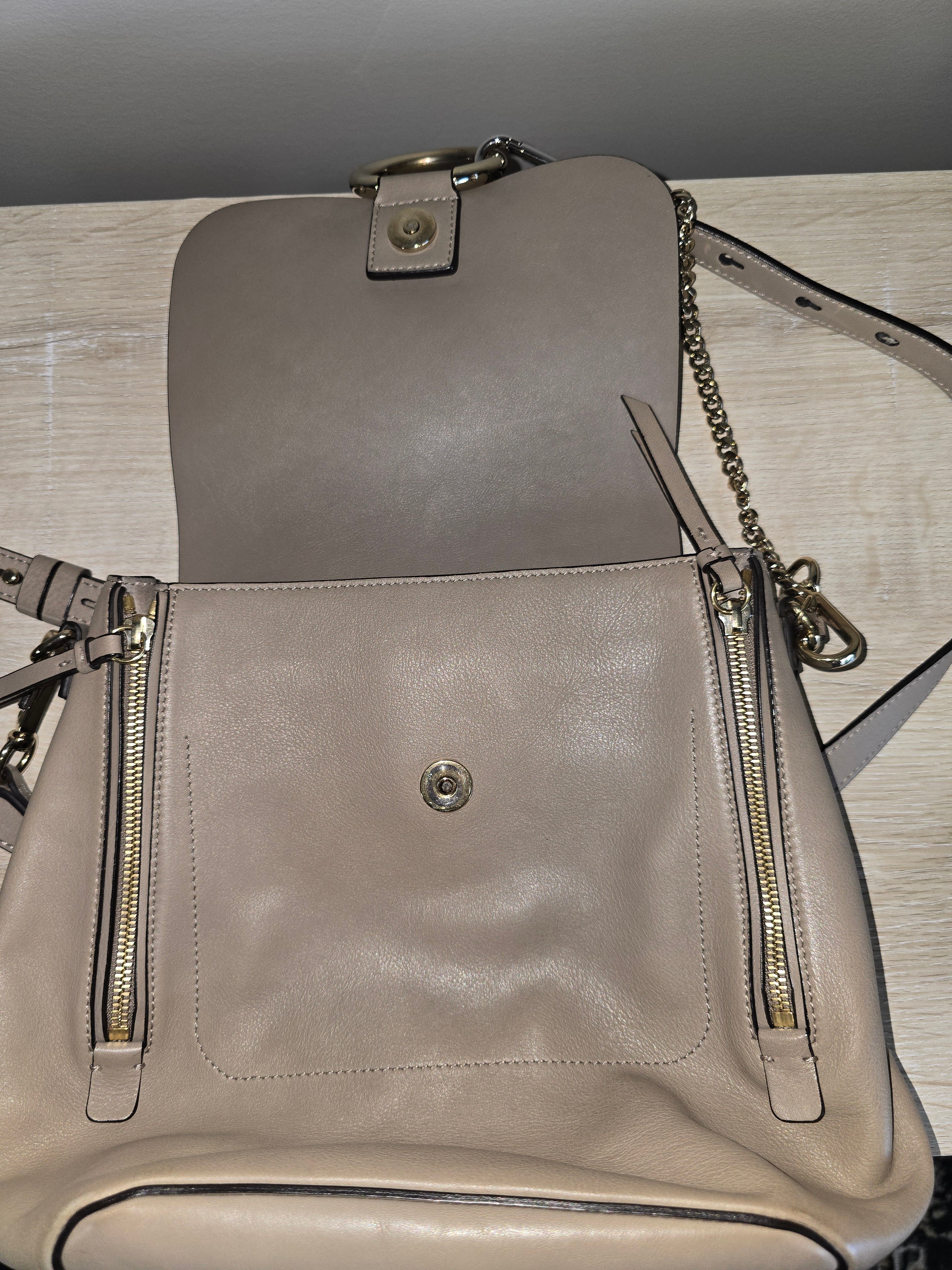 Chloé Faye Mini Backpack — Motty Grey