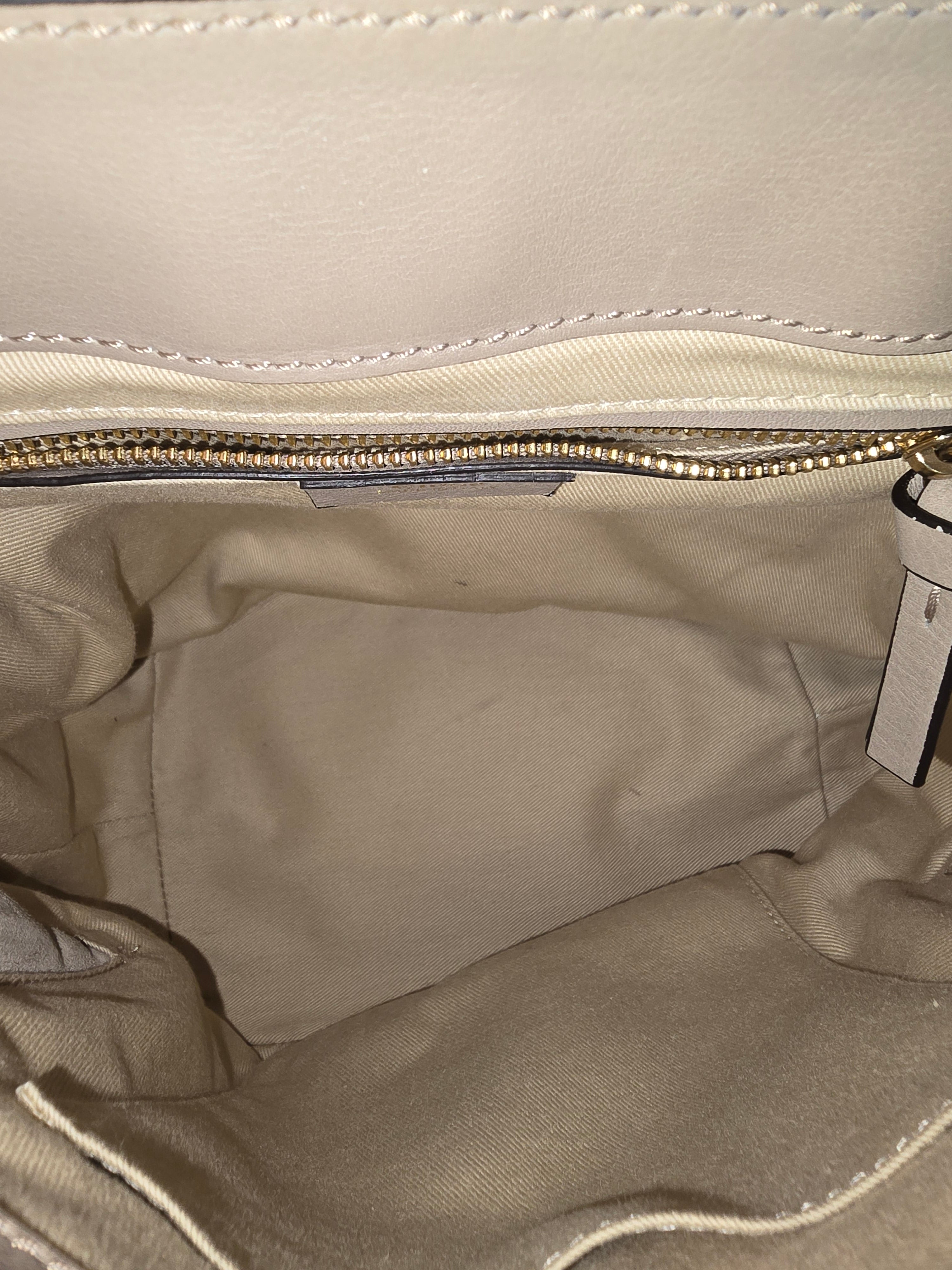 Chloé Faye Mini Backpack — Motty Grey