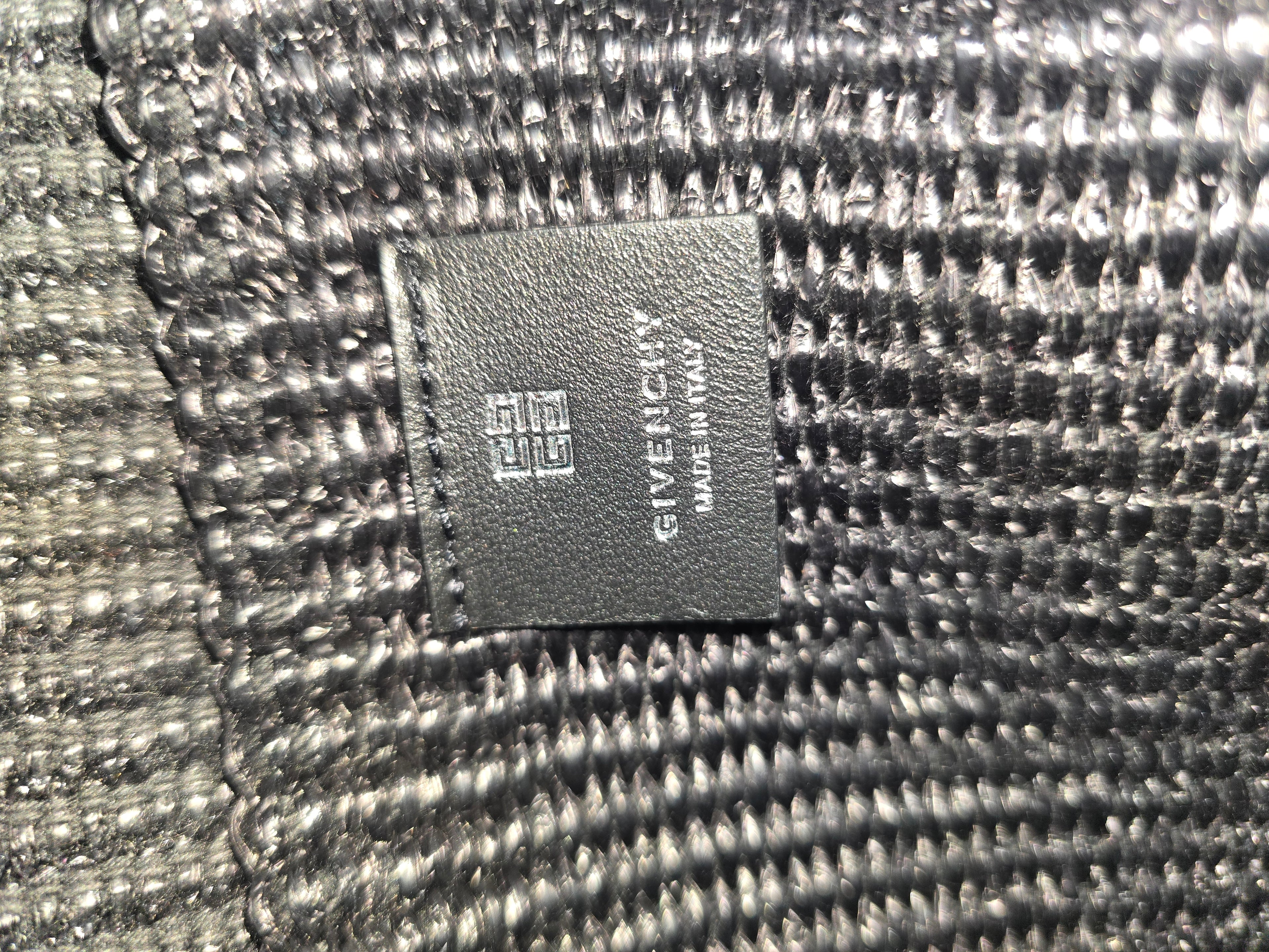 Givenchy Black Raffia G-Tote Bag
