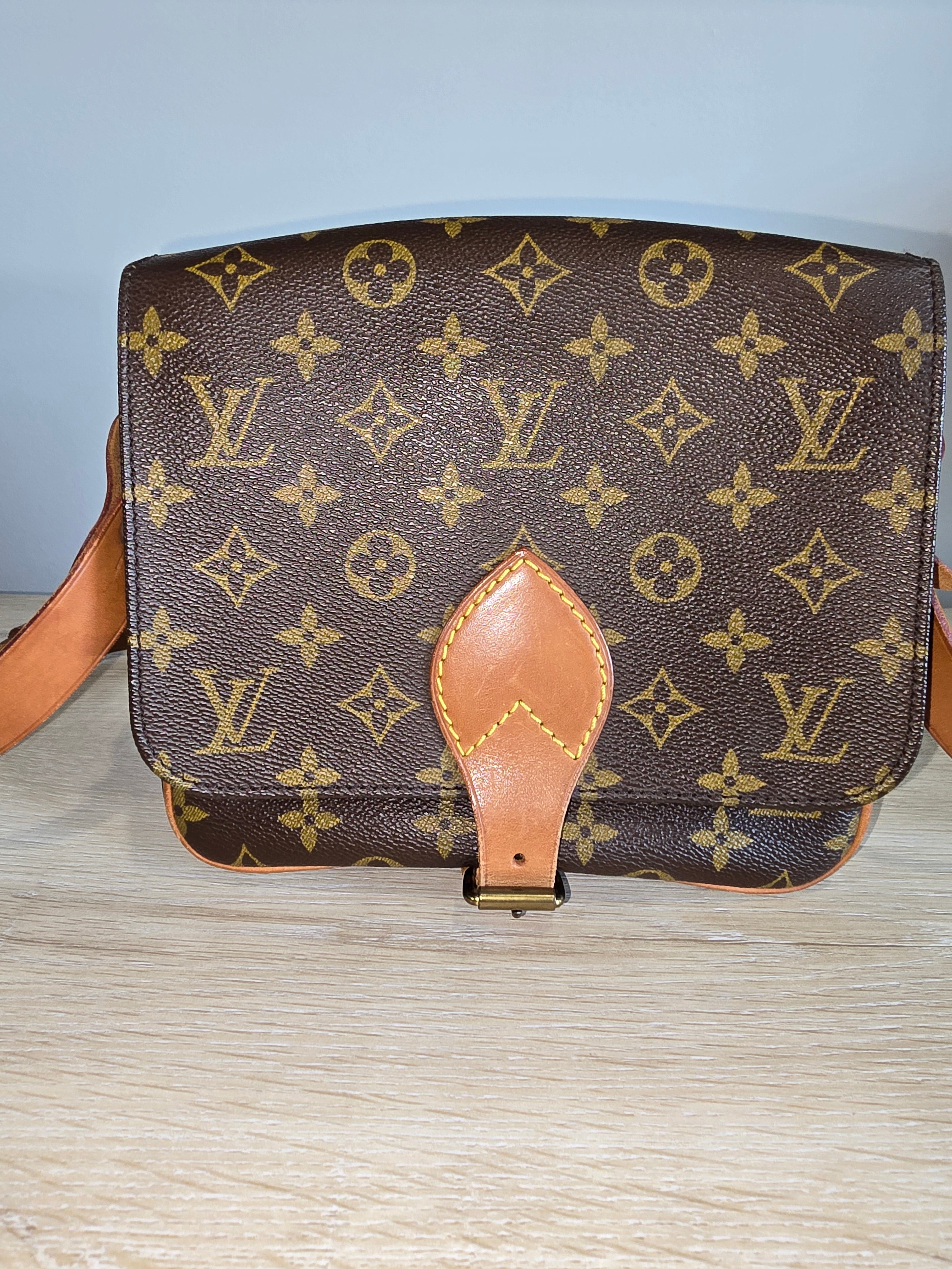 Louis Vuitton Vintage Monogram Cartouichière Shoulder Bag