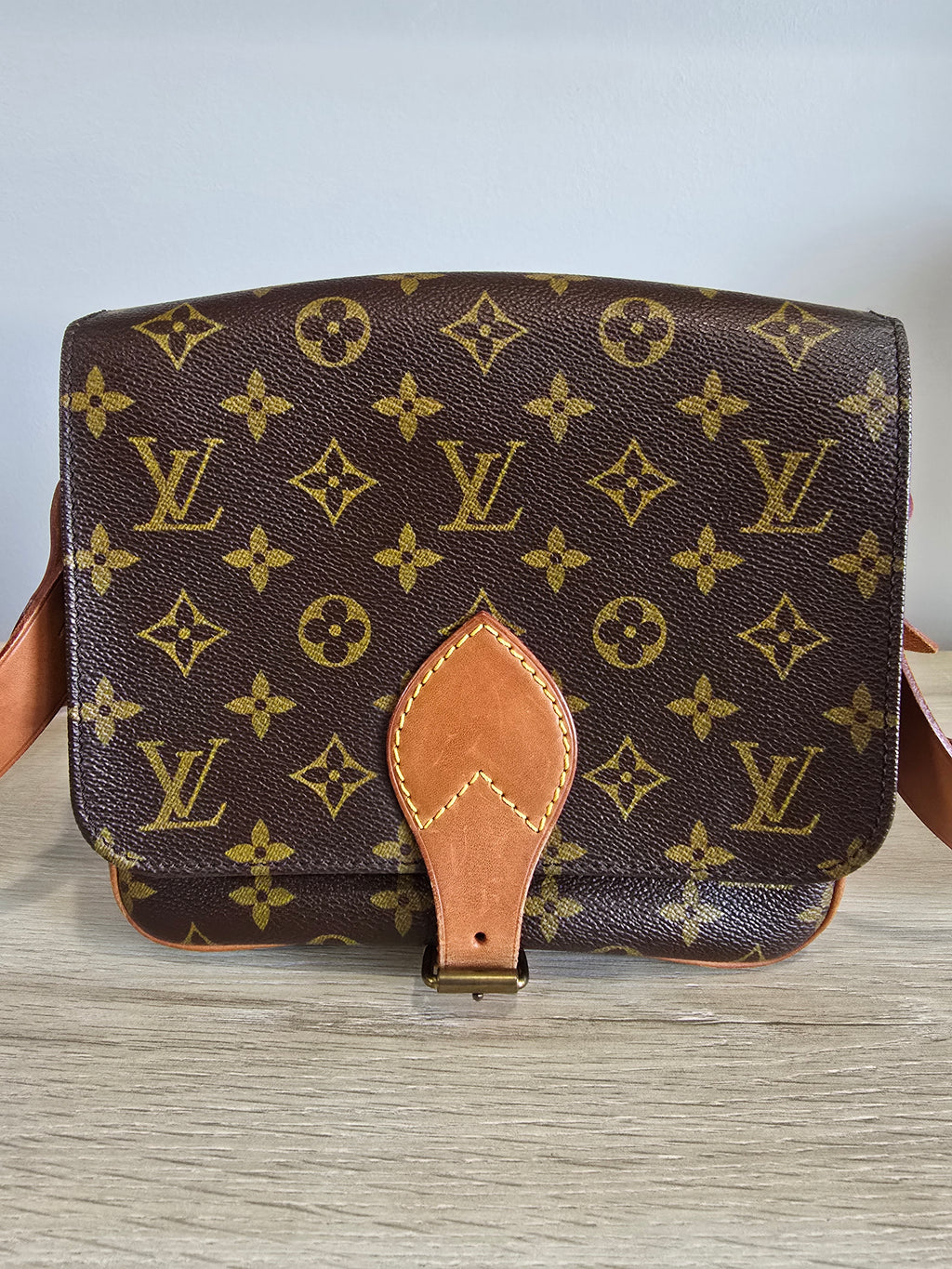 Louis Vuitton Vintage Monogram Cartouichière Shoulder Bag