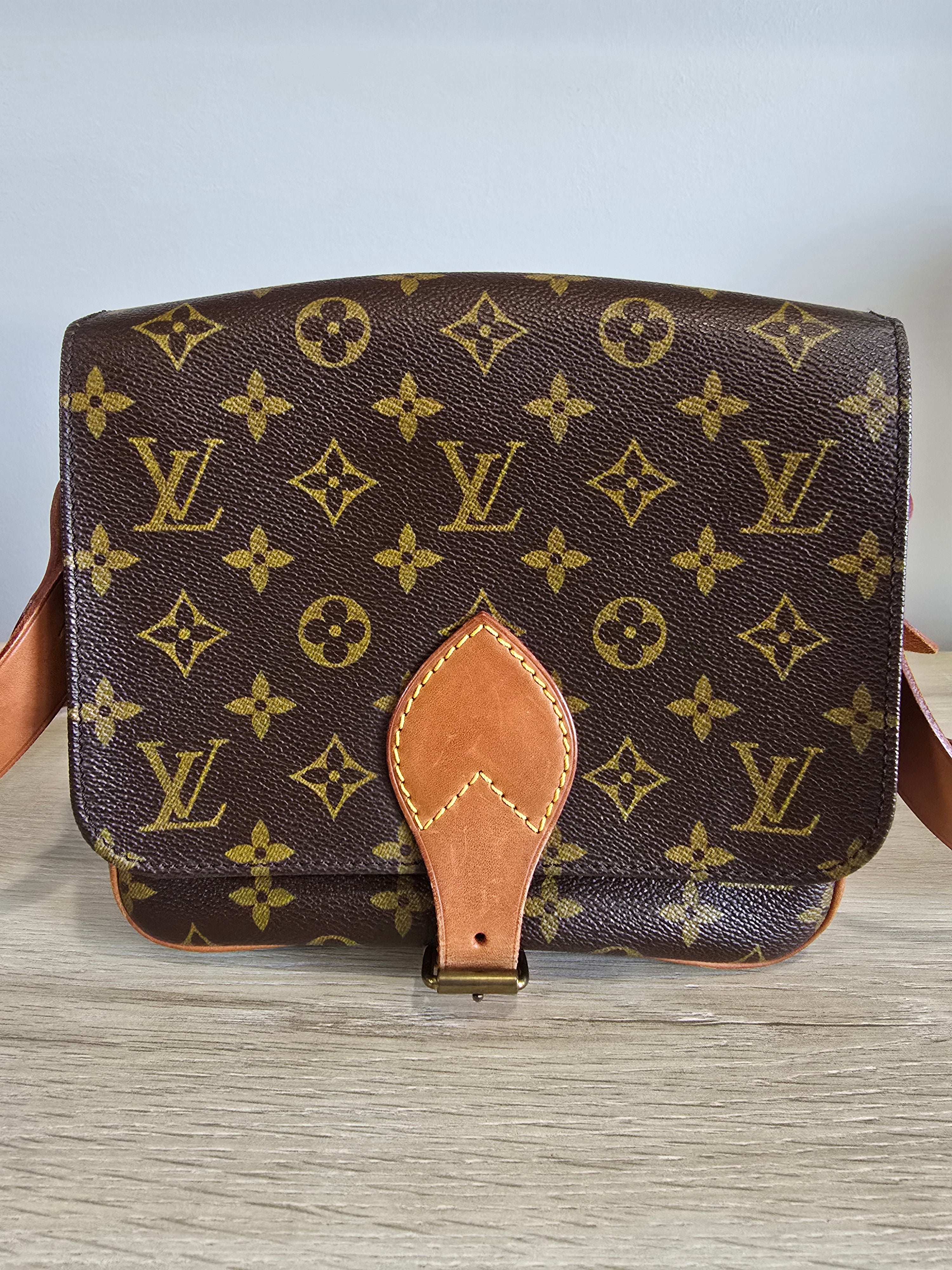 Louis Vuitton Vintage Monogram Cartouichière Shoulder Bag