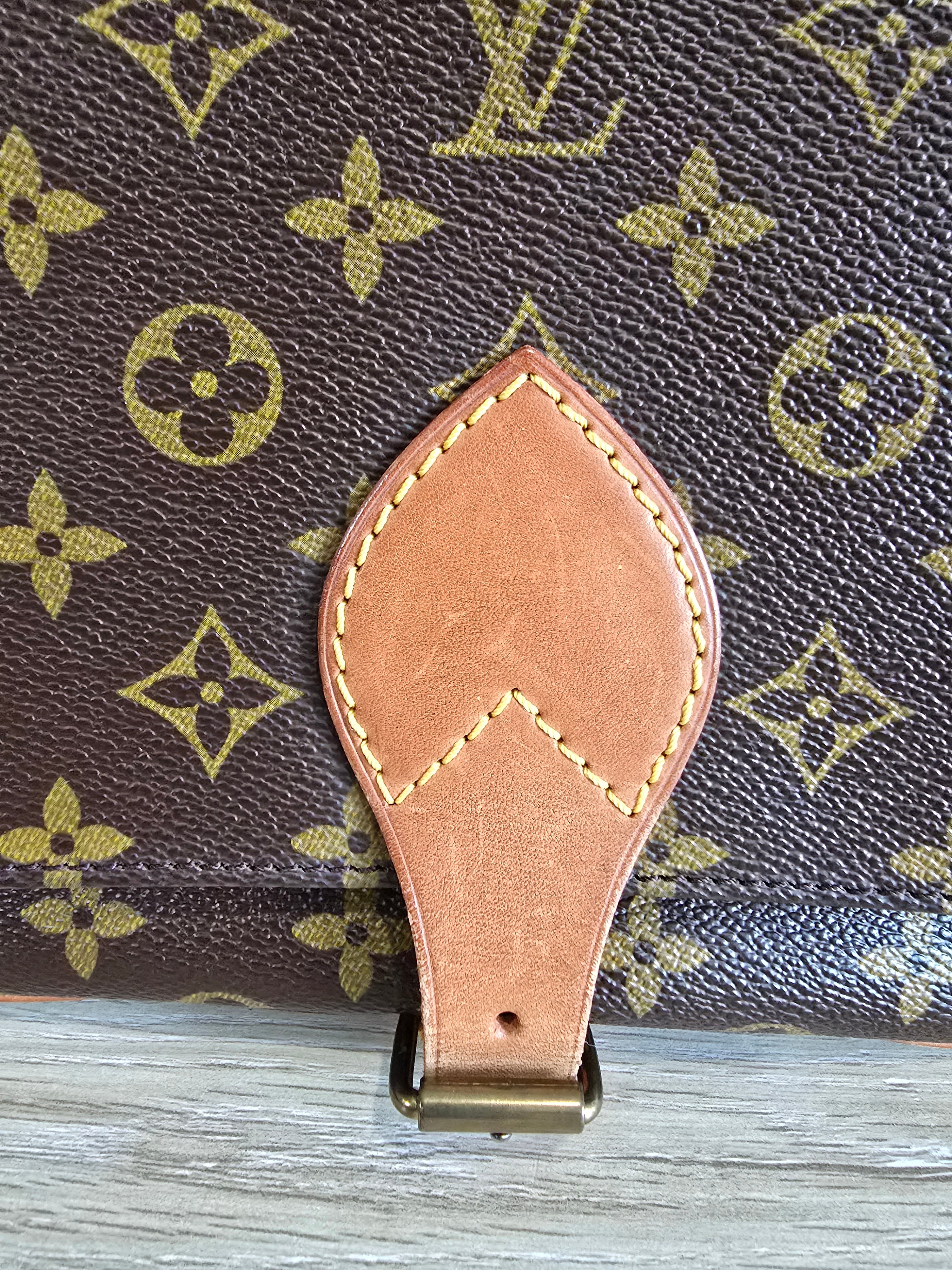 Louis Vuitton Vintage Monogram Cartouichière Shoulder Bag