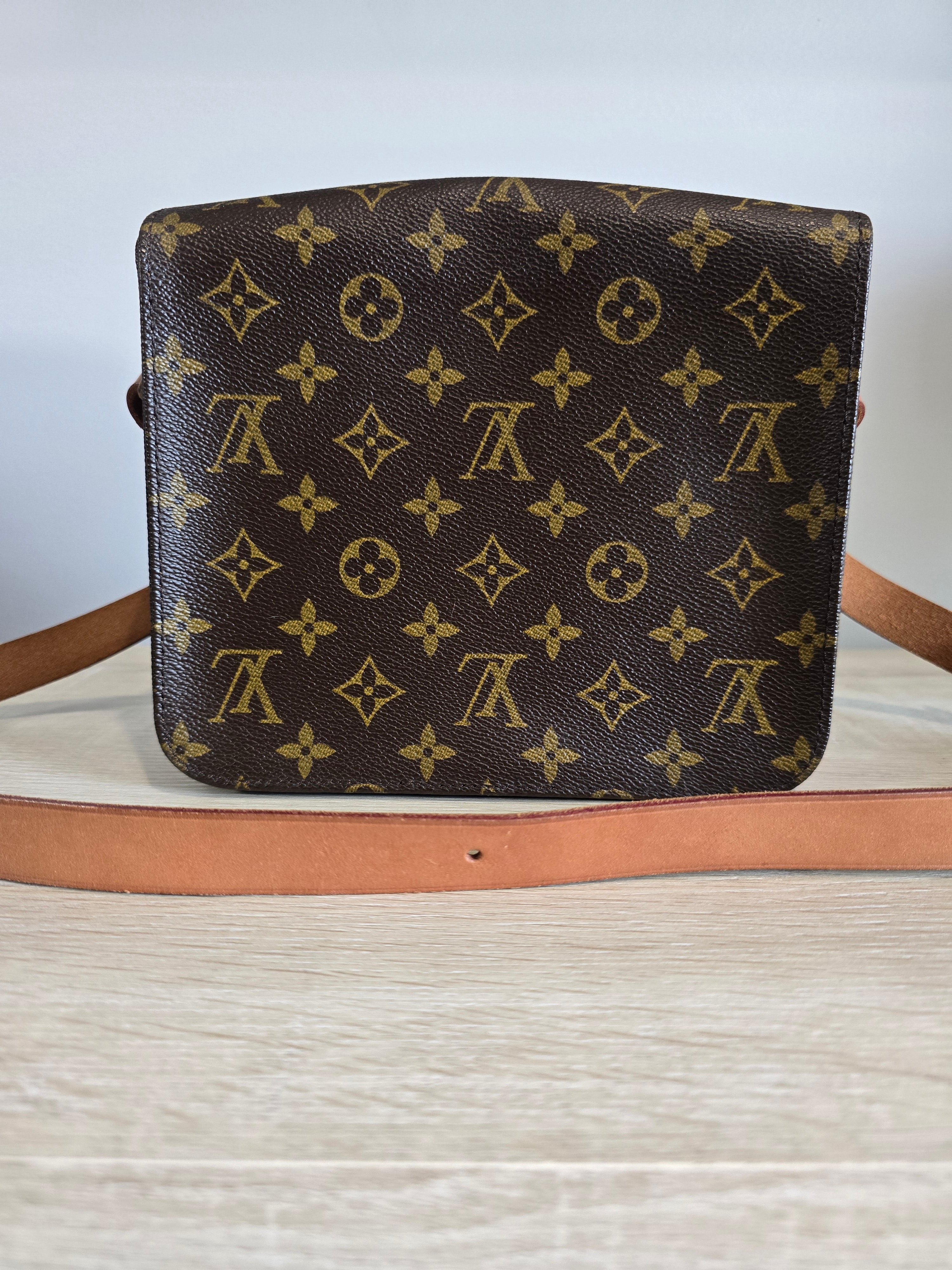 Louis Vuitton Vintage Monogram Cartouichière Shoulder Bag