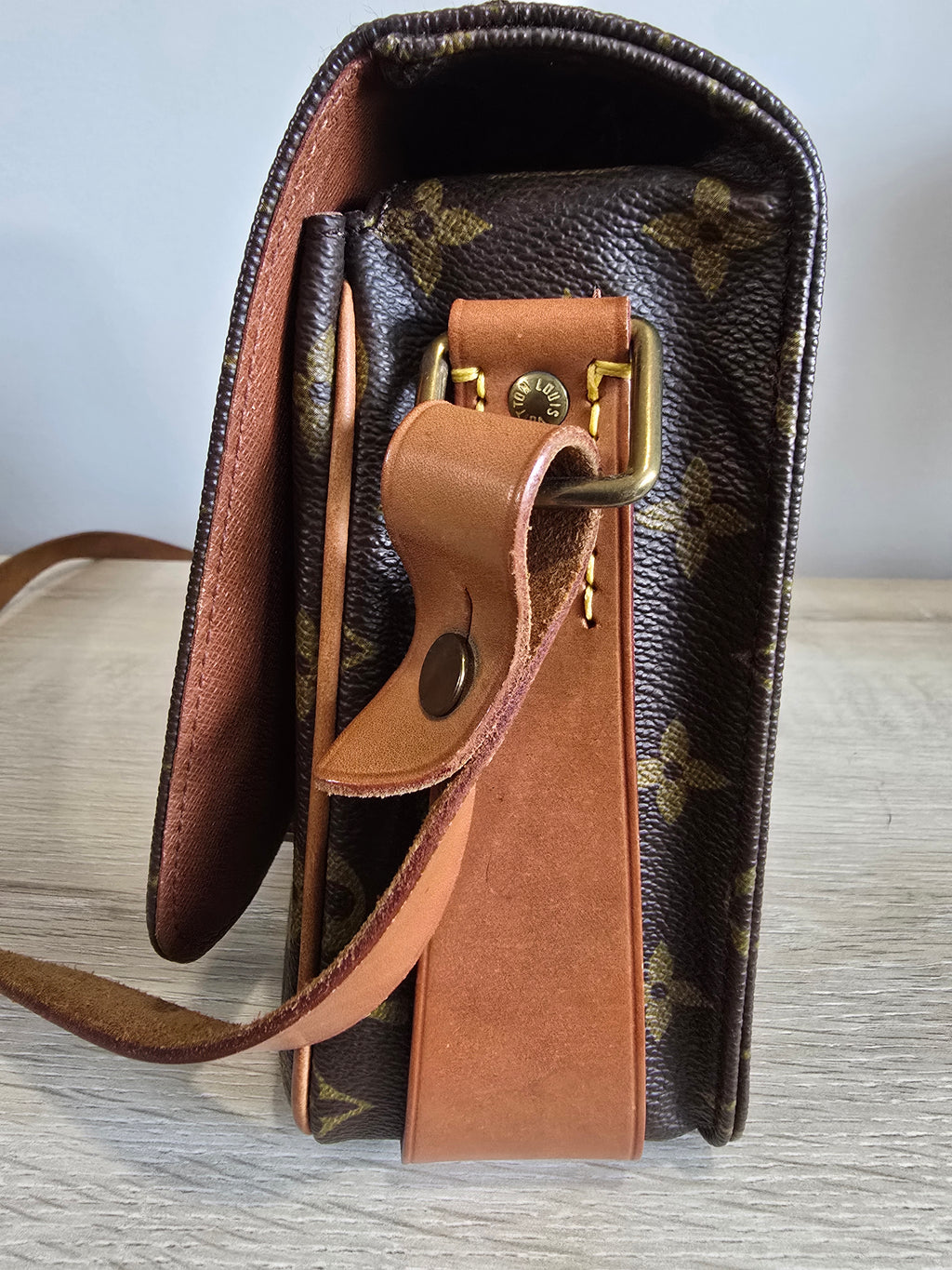 Louis Vuitton Vintage Monogram Cartouichière Shoulder Bag