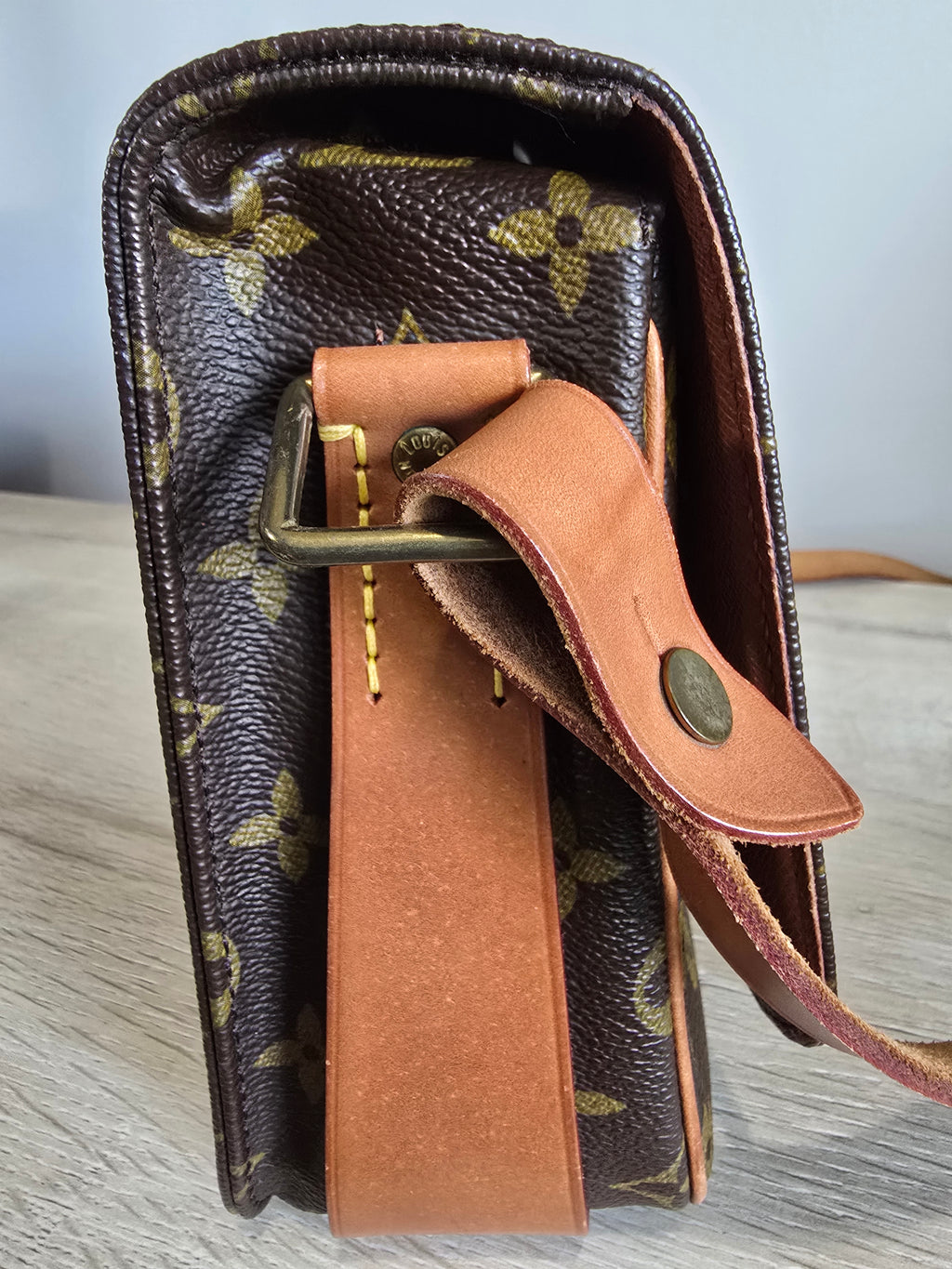 Louis Vuitton Vintage Monogram Cartouichière Shoulder Bag