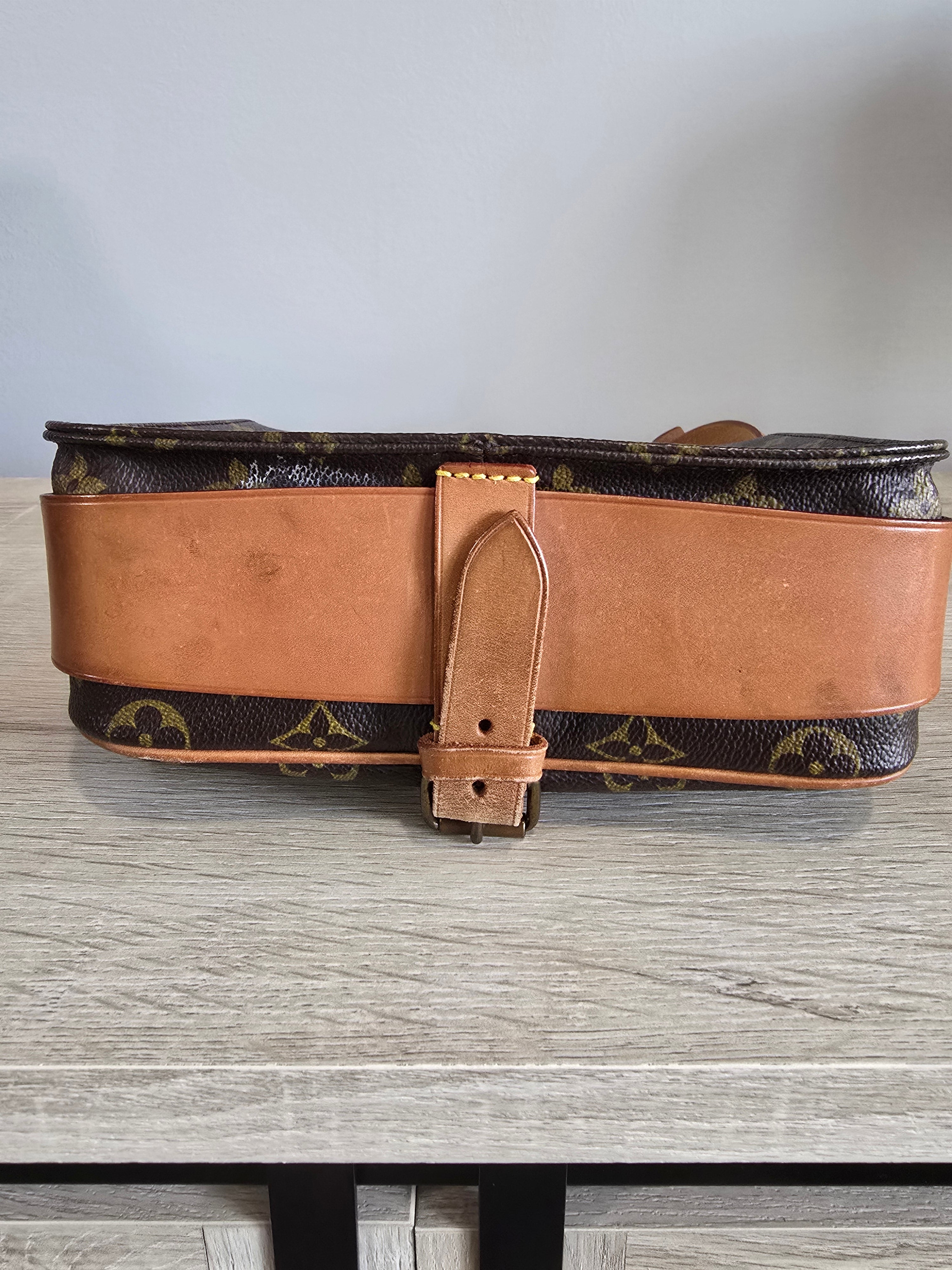 Louis Vuitton Vintage Monogram Cartouichière Shoulder Bag
